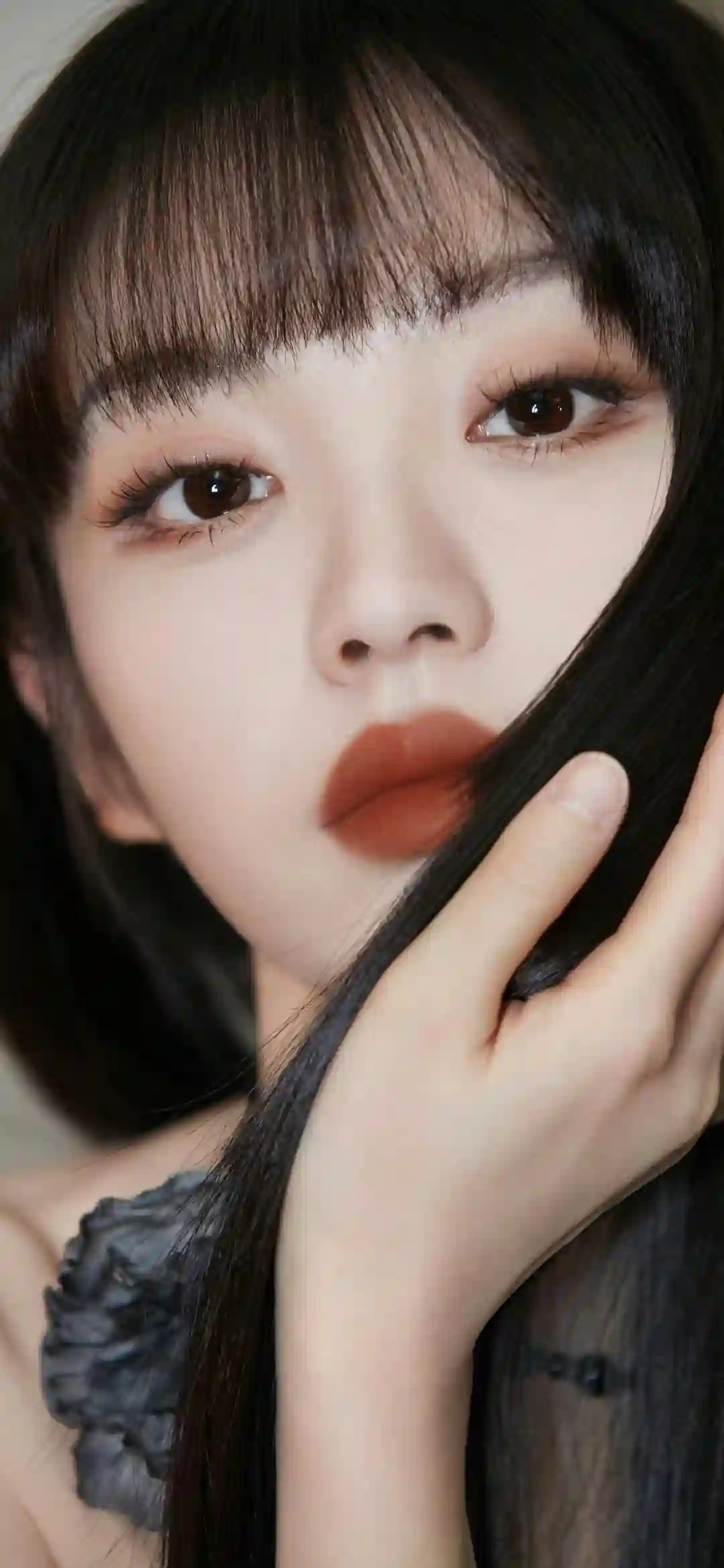 长发美女 明星壁纸 田曦薇 唯美