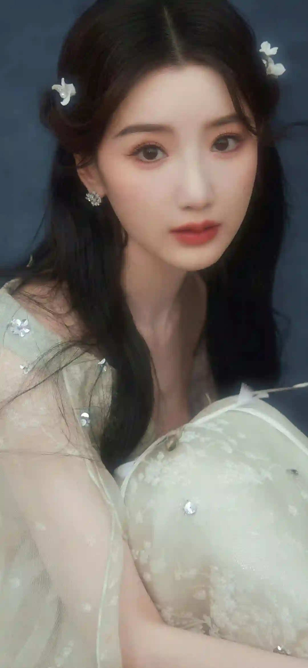 毛晓彤 长发明星美女 清纯少女风