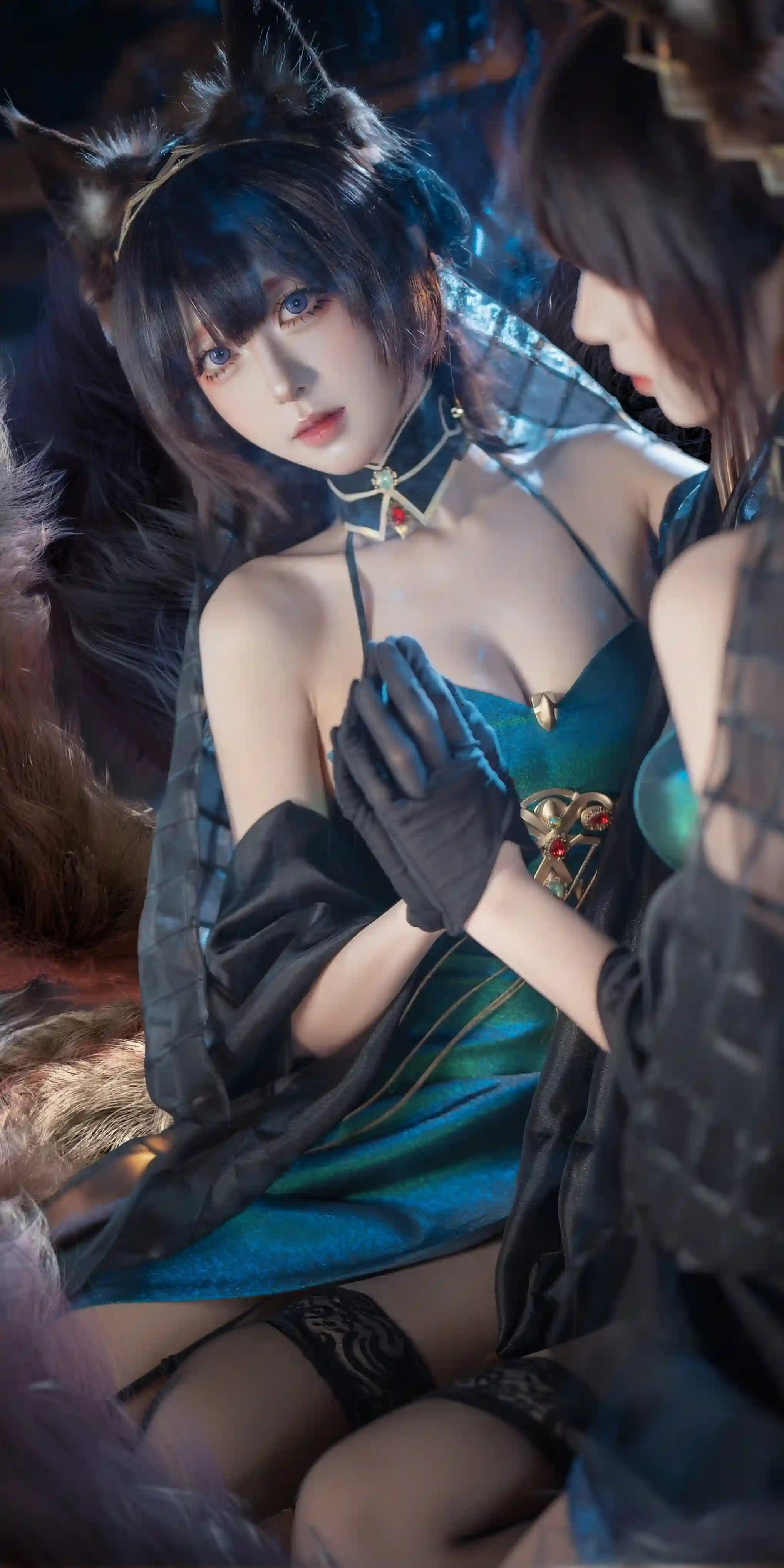 美女coser 黑丝美女