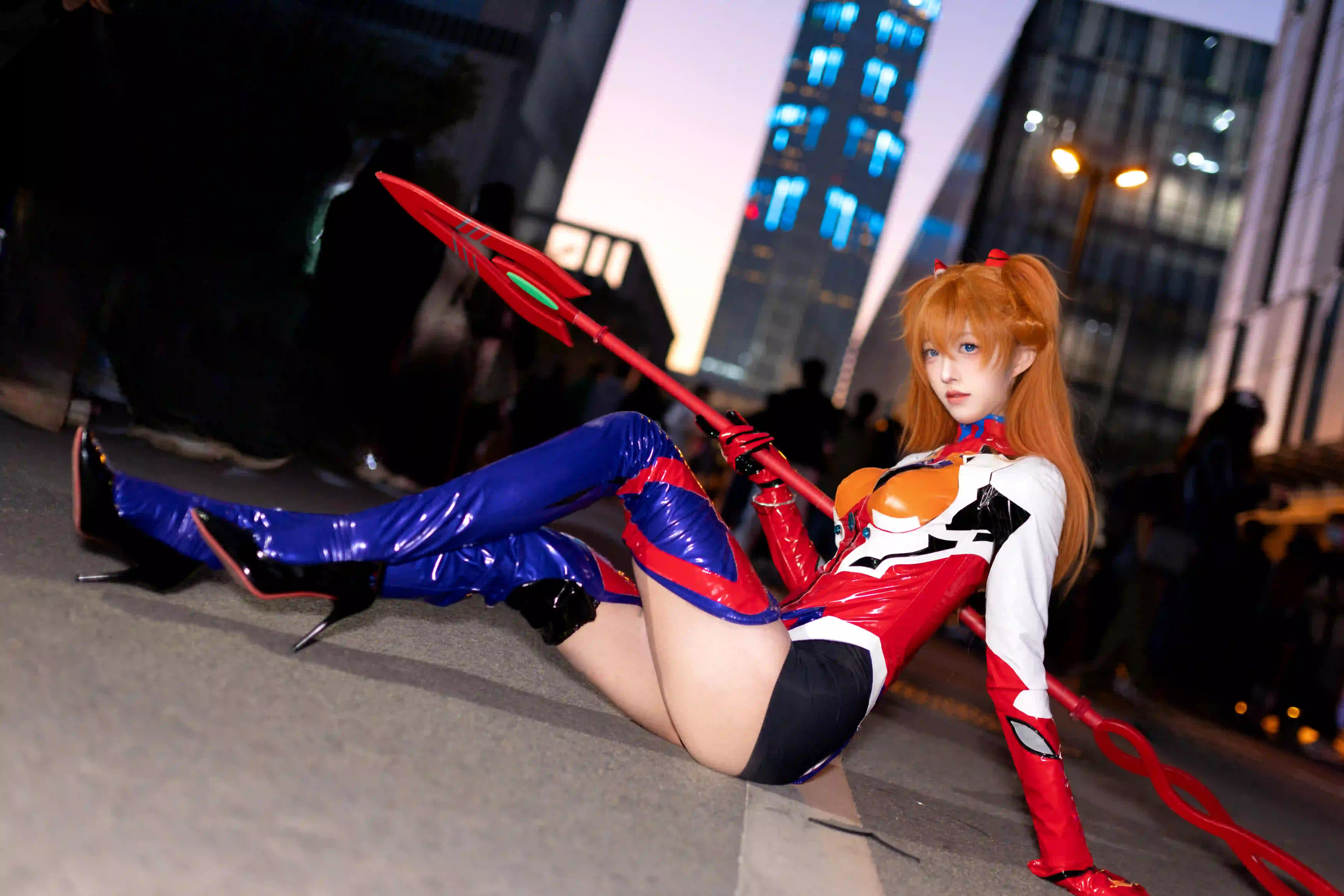 eva cos 战斗 长枪  2