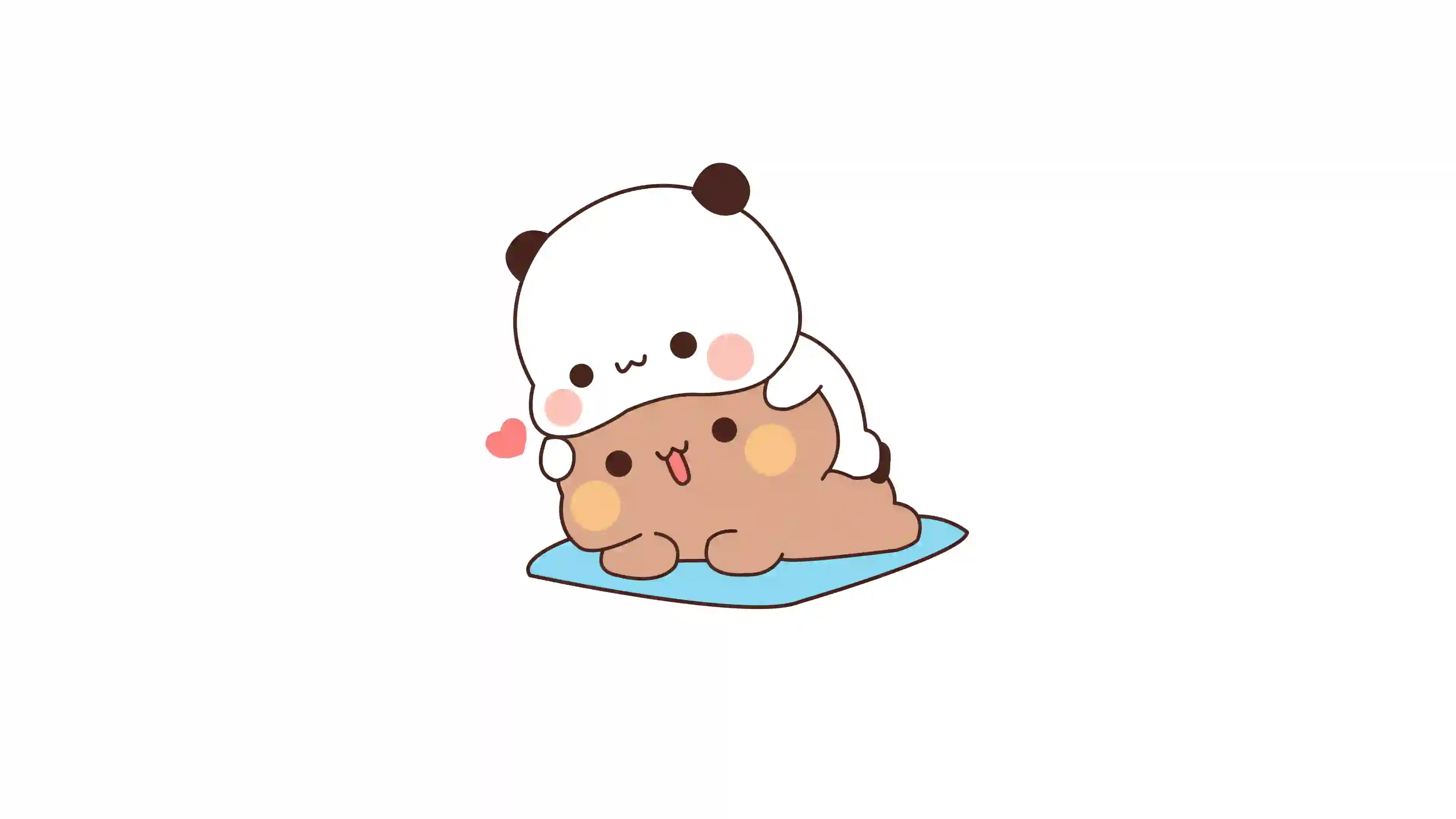 可爱壁纸 桌面壁纸 极简 纯色背景