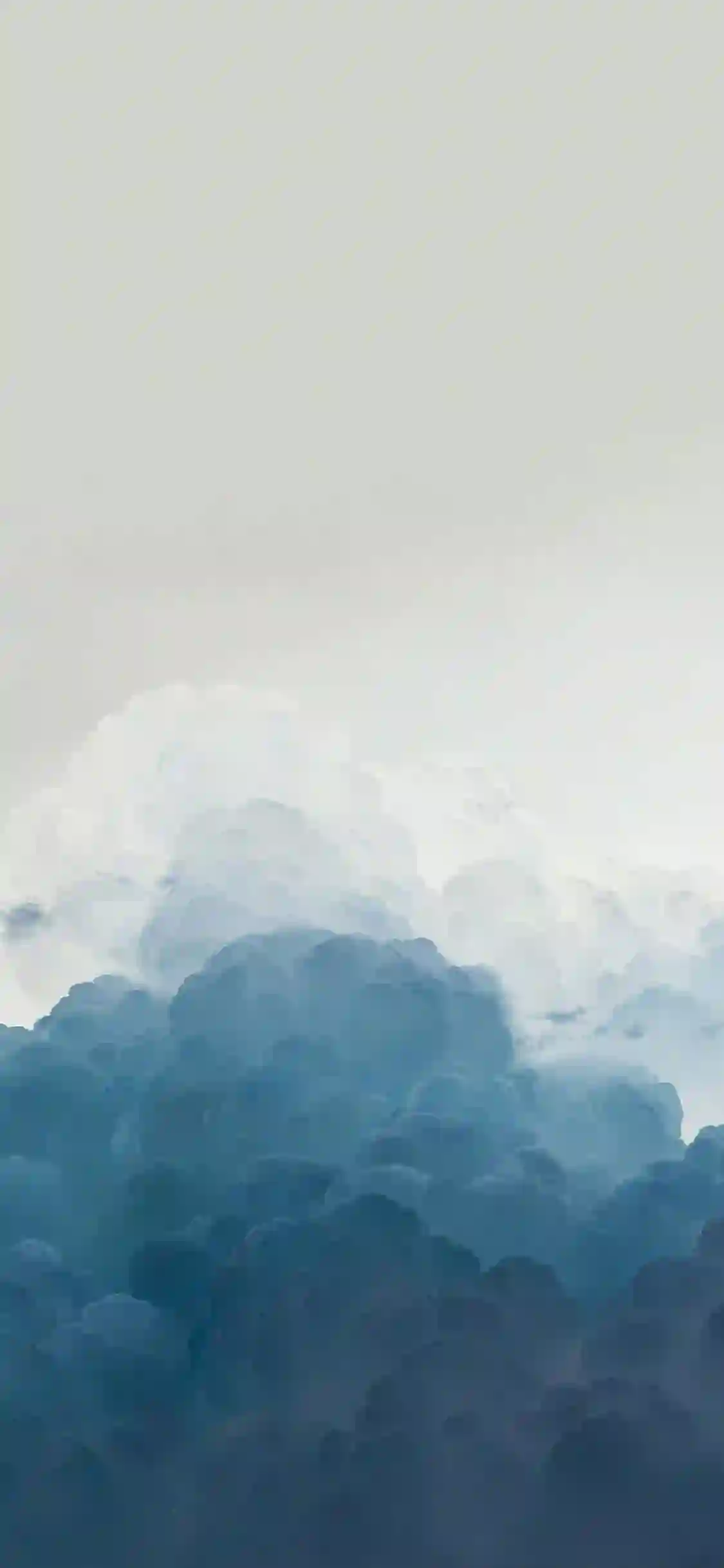 云层 云海 壁纸 蓝色 天空 治愈风景