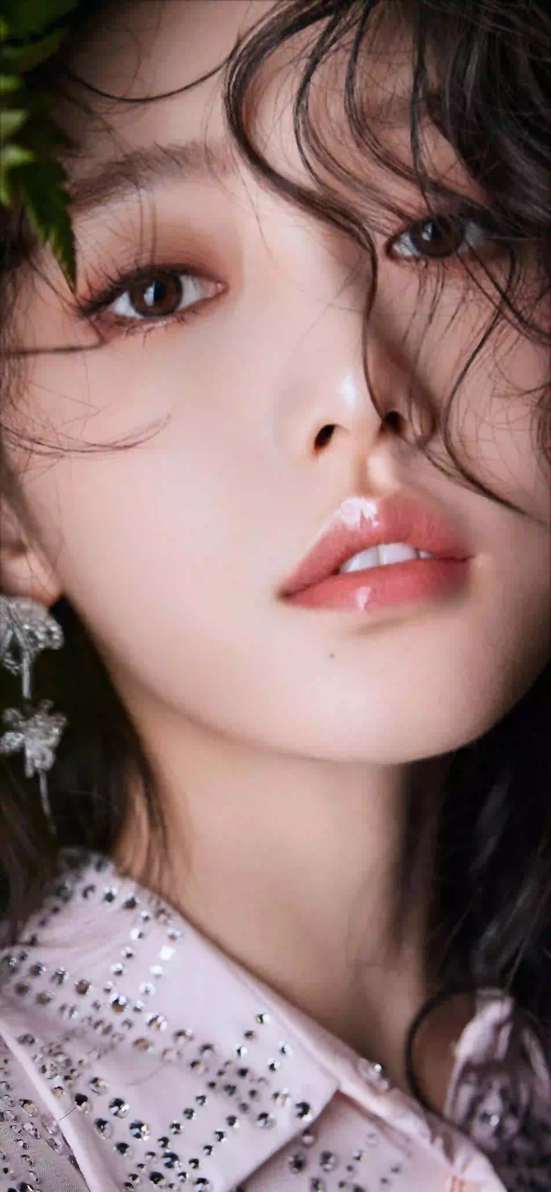 长发美女 魅力 性感