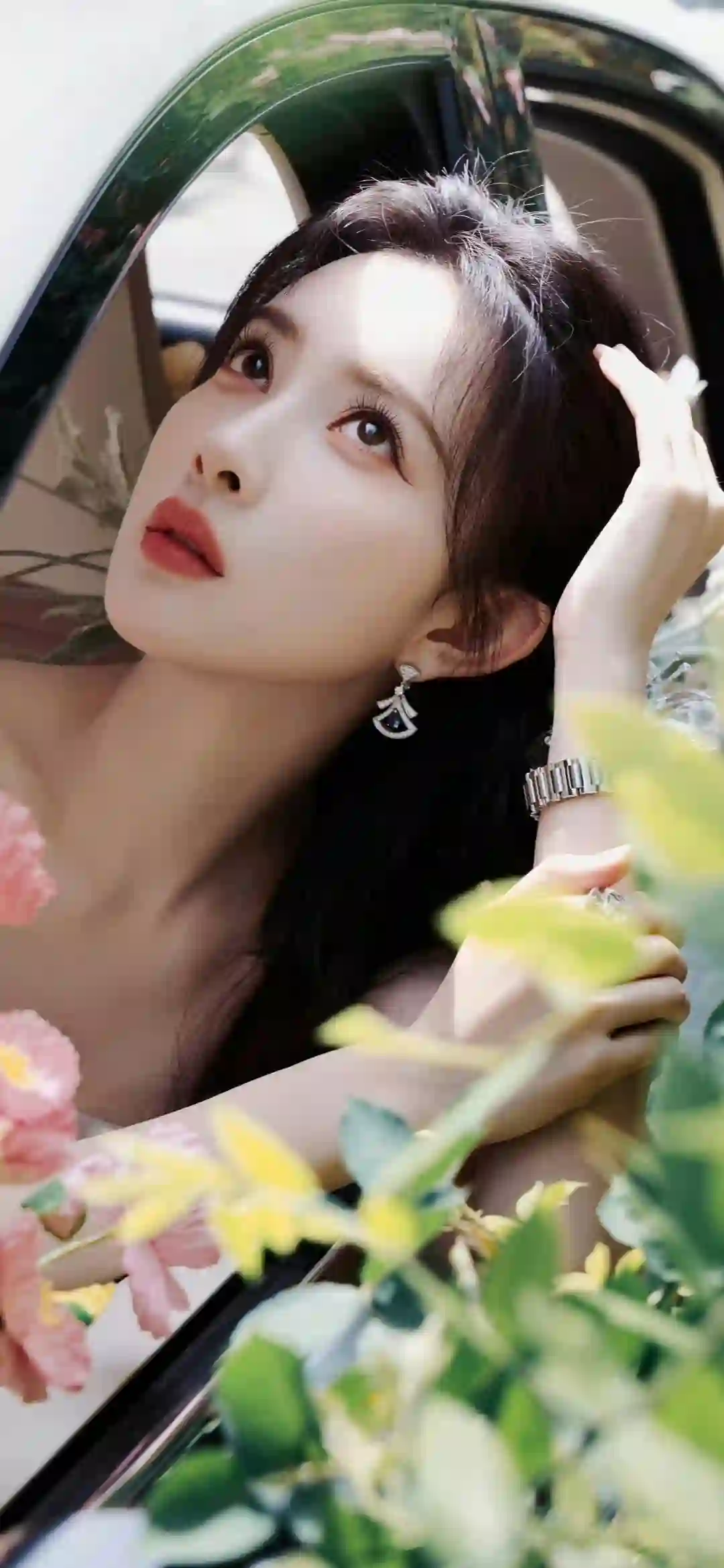 长发美女 明星壁纸 孟子义