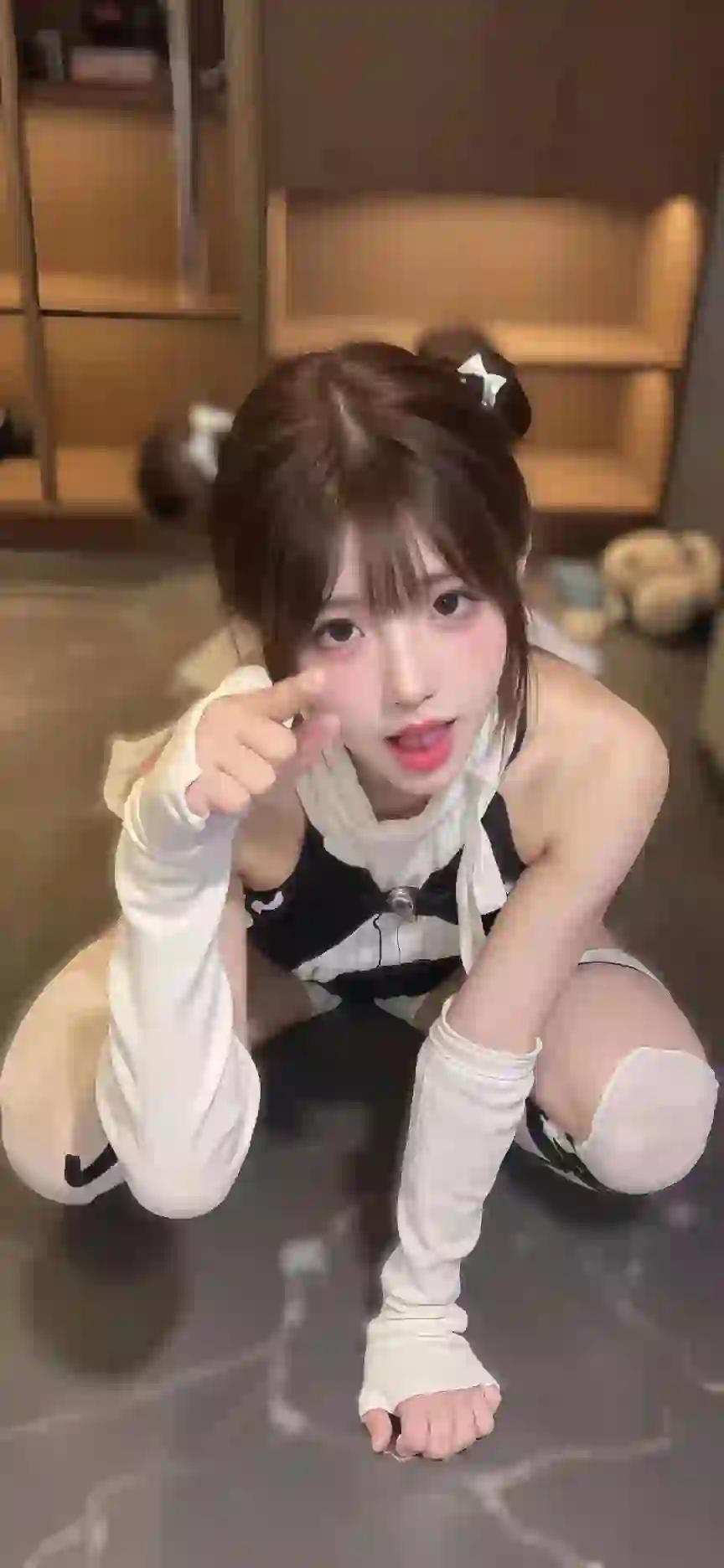 女仆装 可爱女孩 长发美女