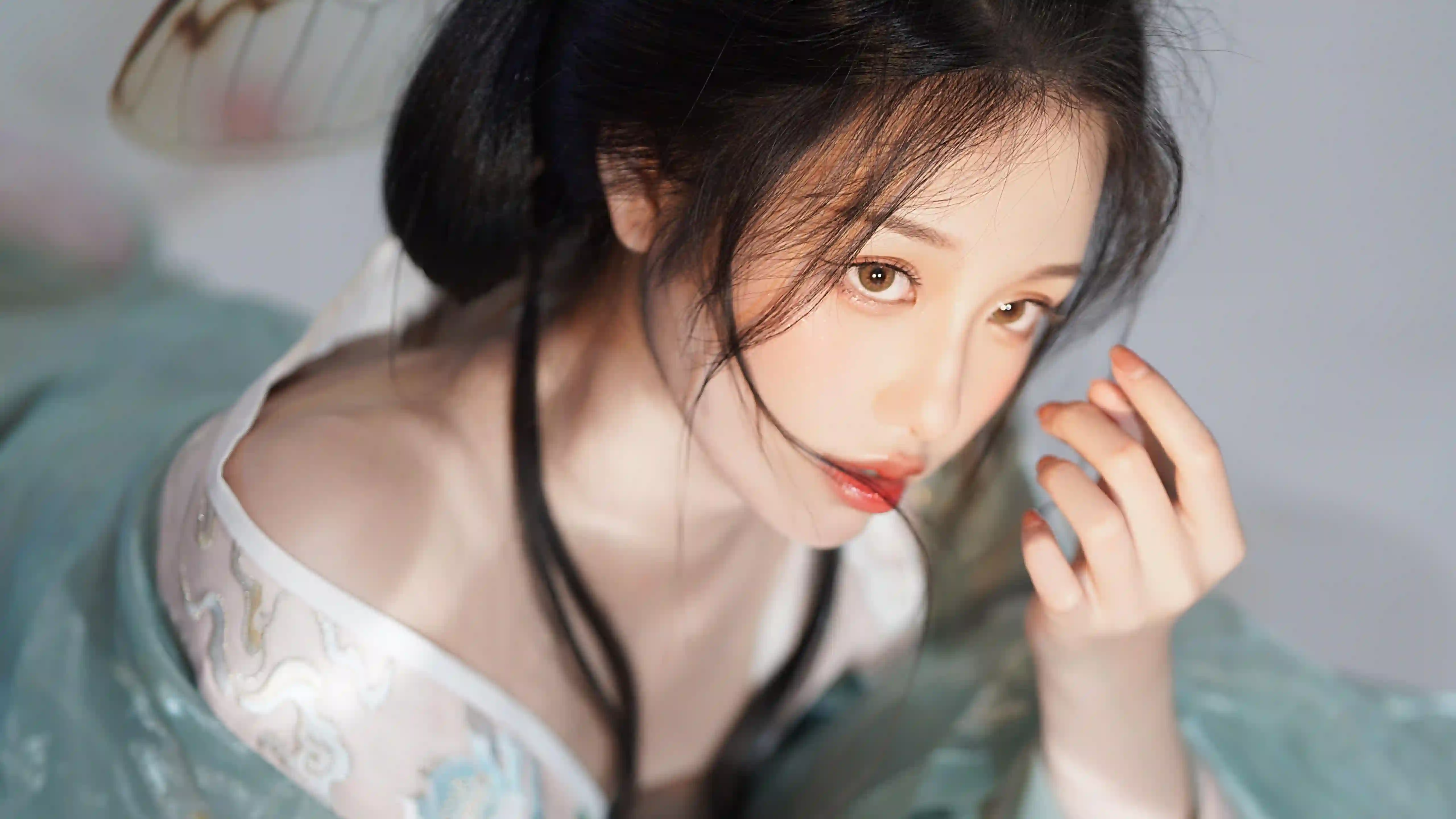 汉服古风 古风美女 长发美女 性感 佳人 古装 性感美女