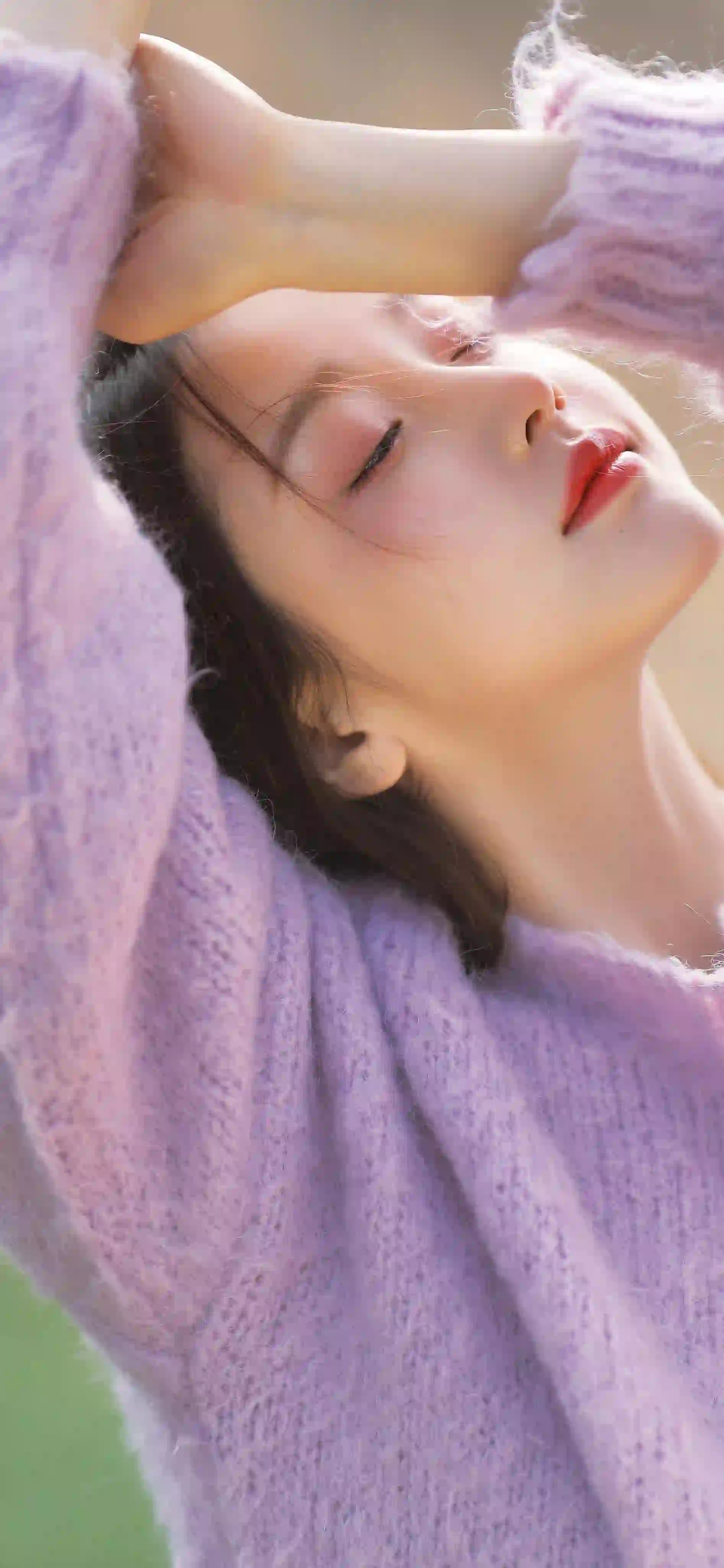 姜贞羽 性感美女 长发清纯美女