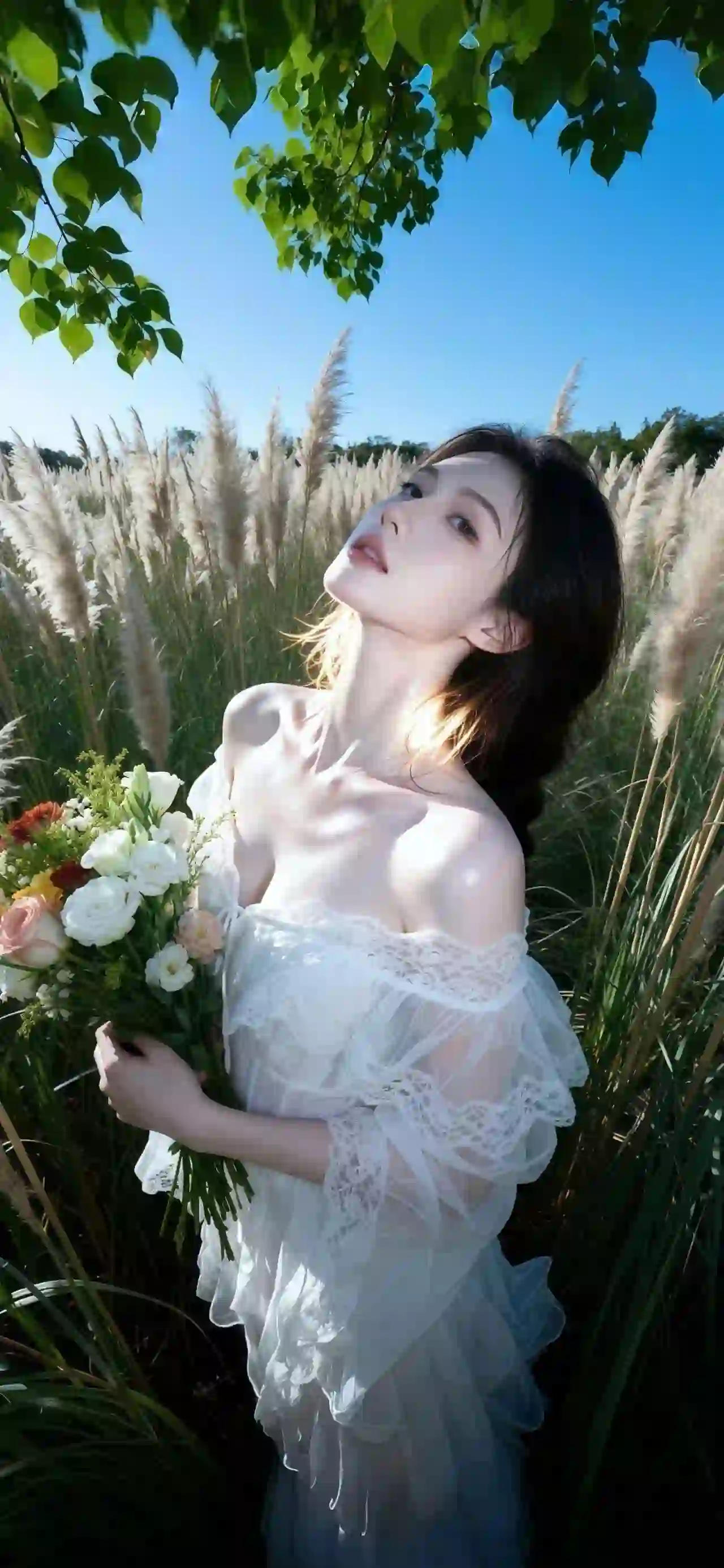 美女 长发美女 唯美 清纯 亲近自然 性感美女 