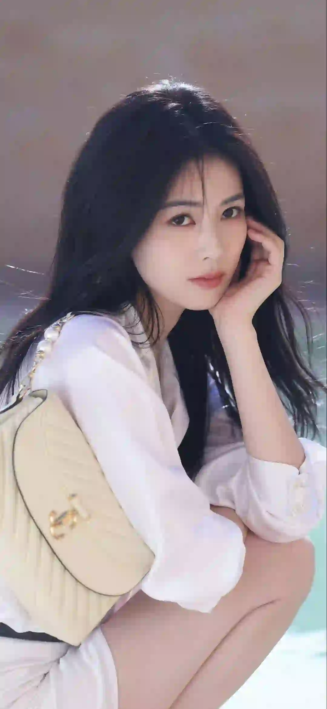 长发清纯美女 白鹿