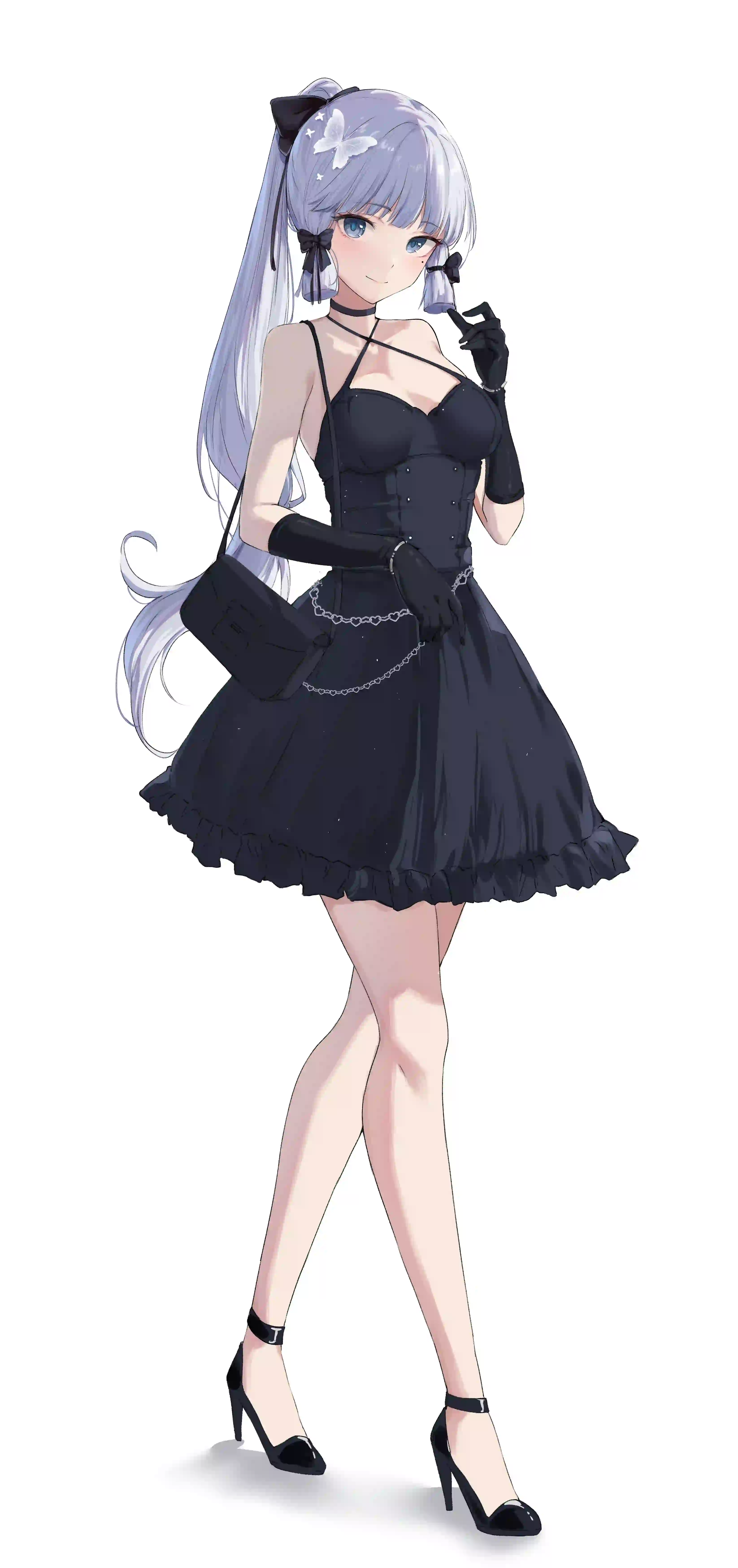 动漫女孩 二次元女孩 长发美女 长腿美女