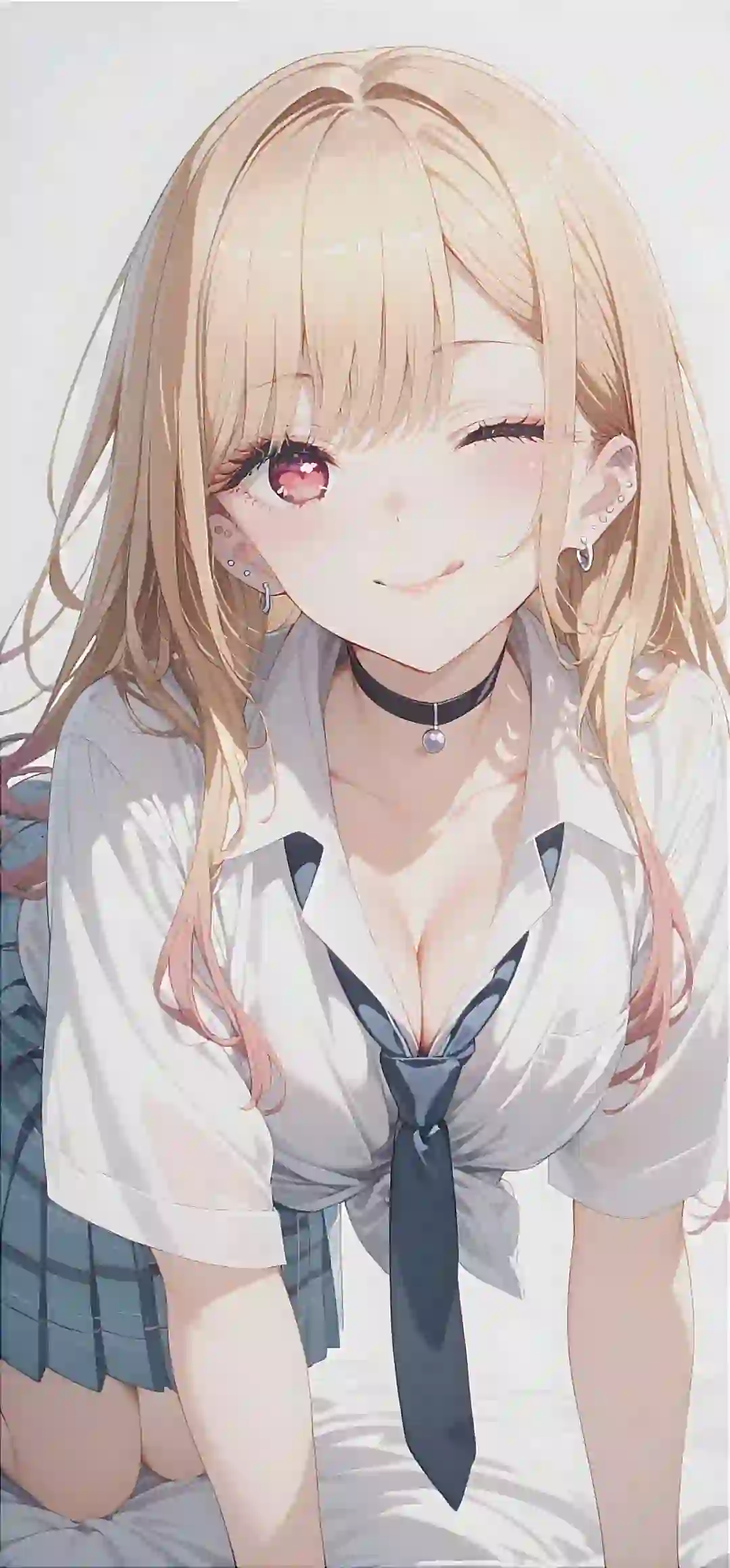 可爱jk女孩 动漫女孩 二次元 