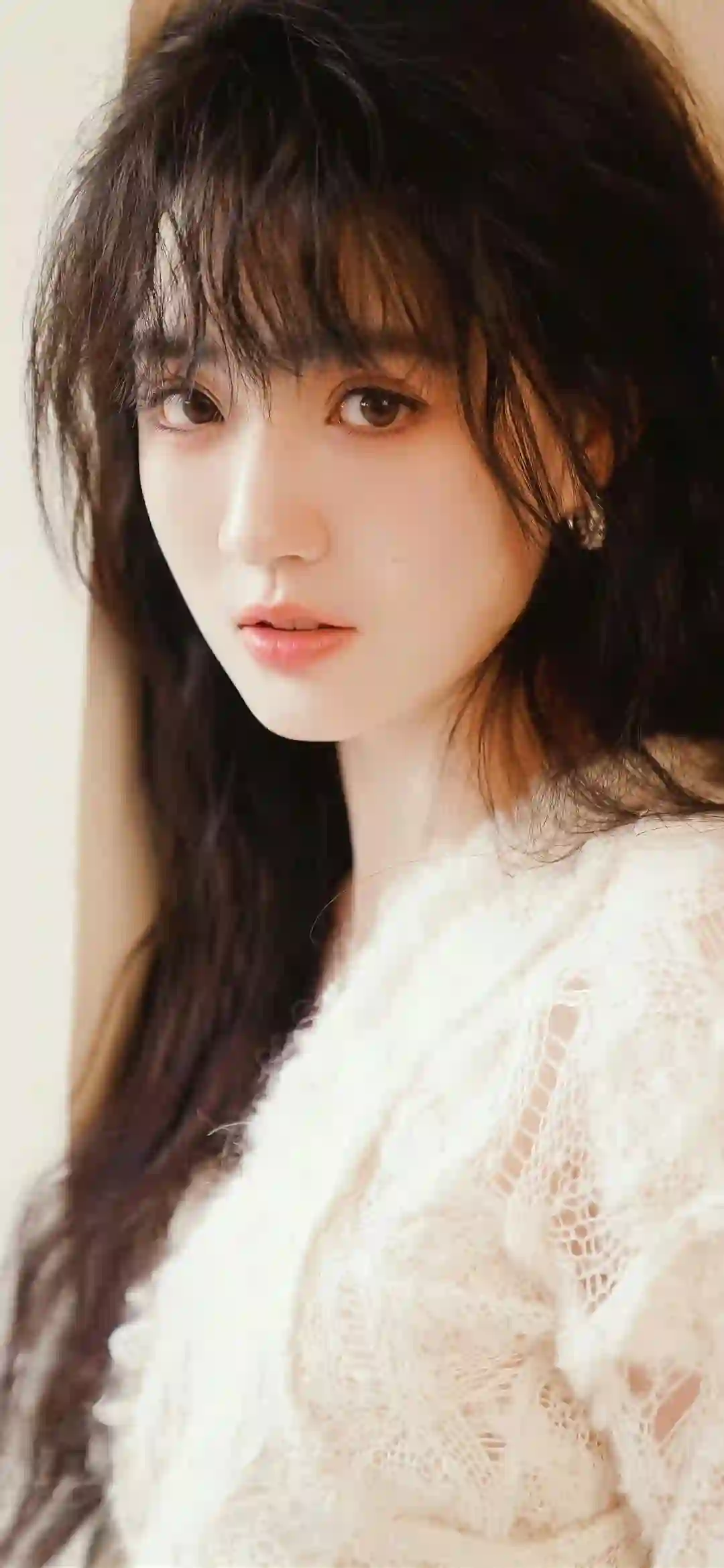 白色衣服 居家写真 