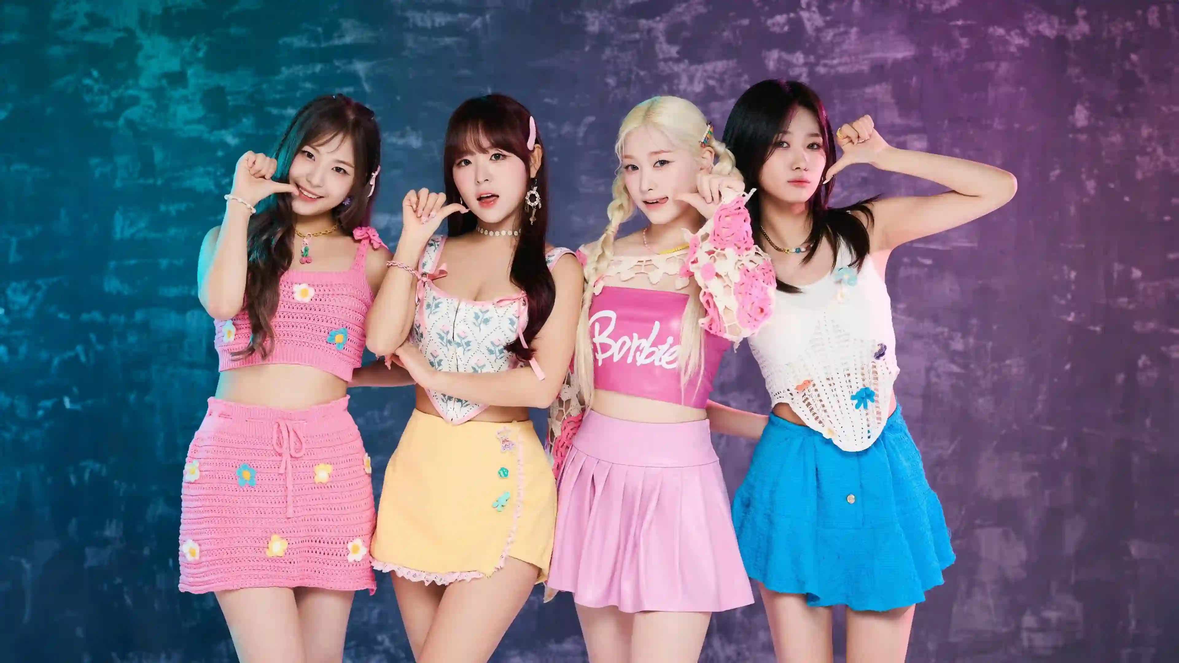we-na-k-pop-singers 歌手 女团 甜美可爱 色彩