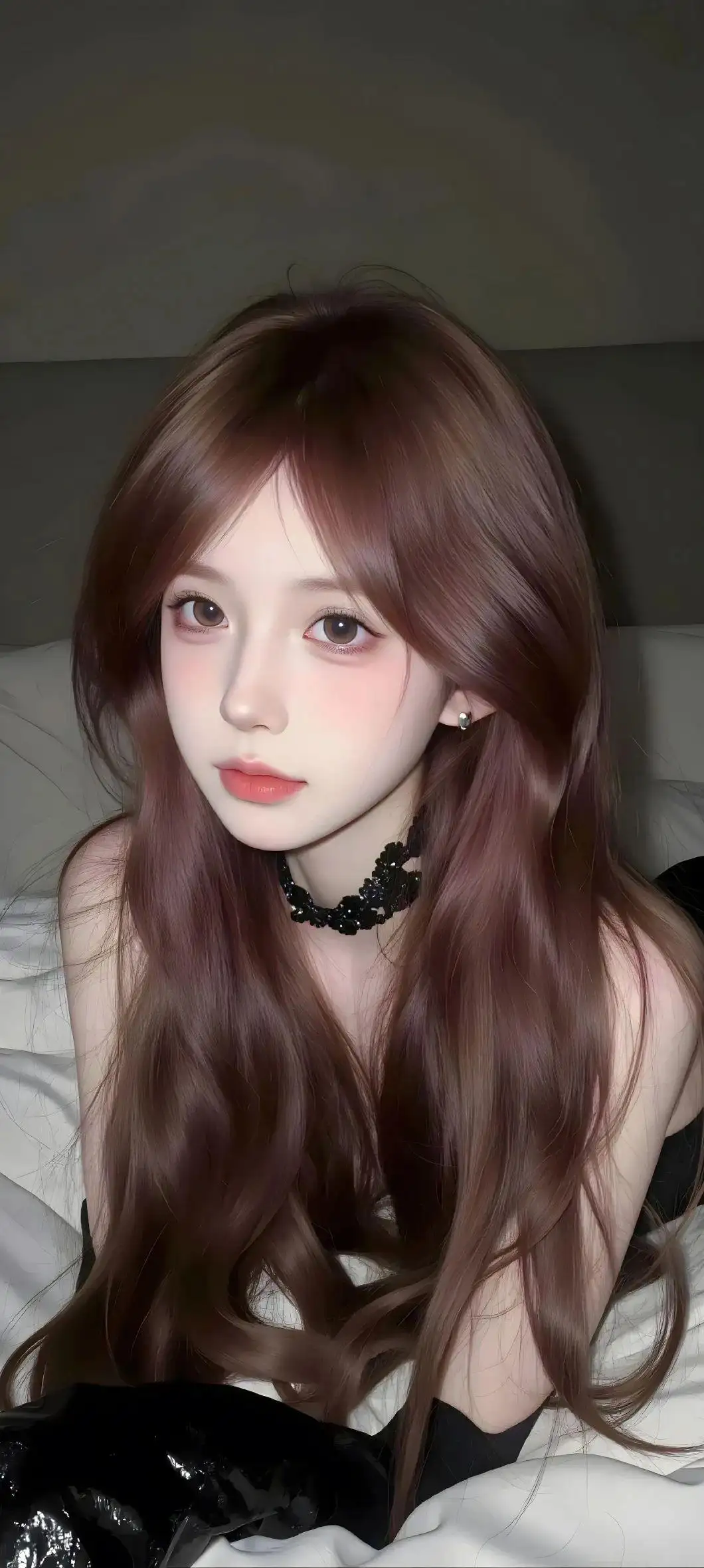 长发时尚可爱个性美女