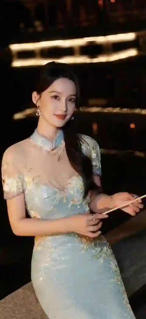 长发性感美女 甜美 李沁 性感
