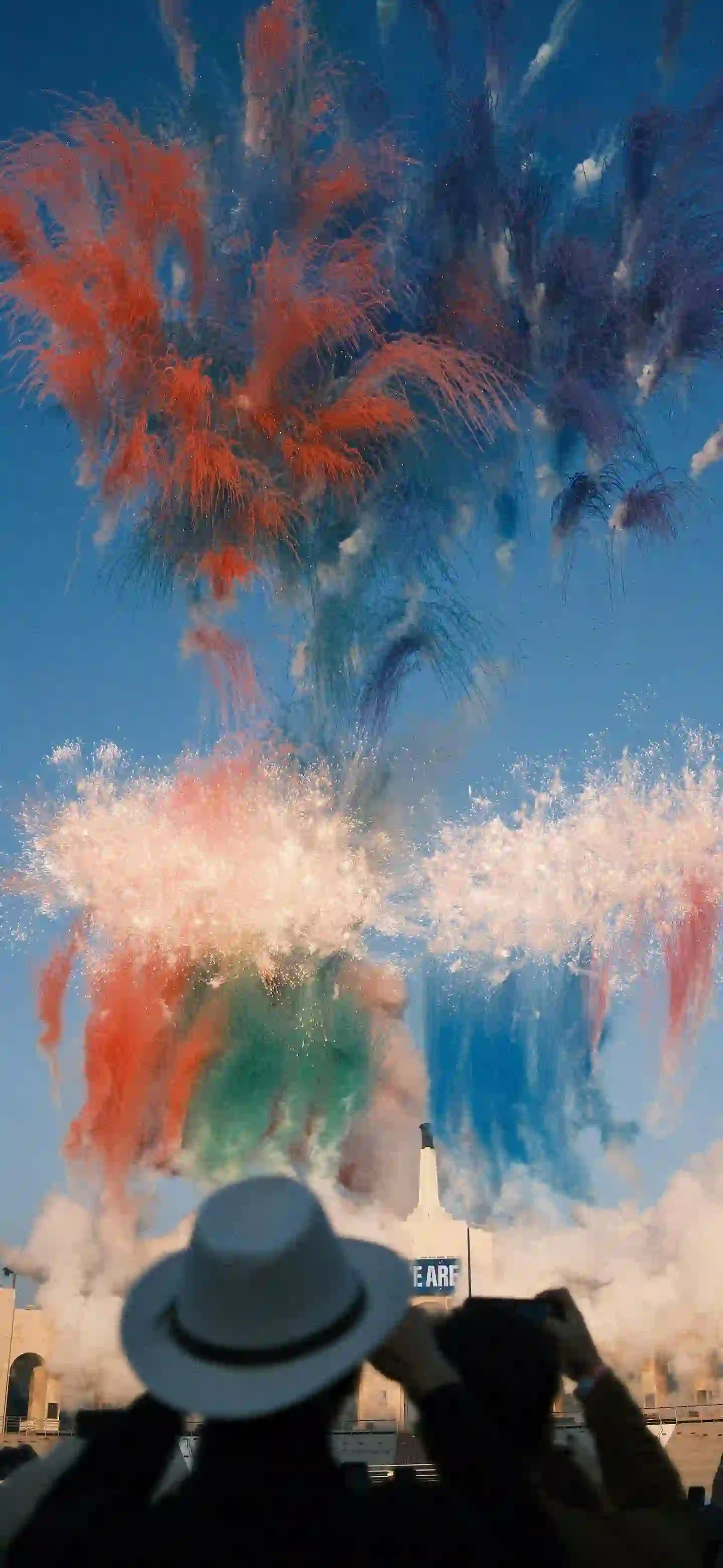 烟花秀 绚烂烟花 