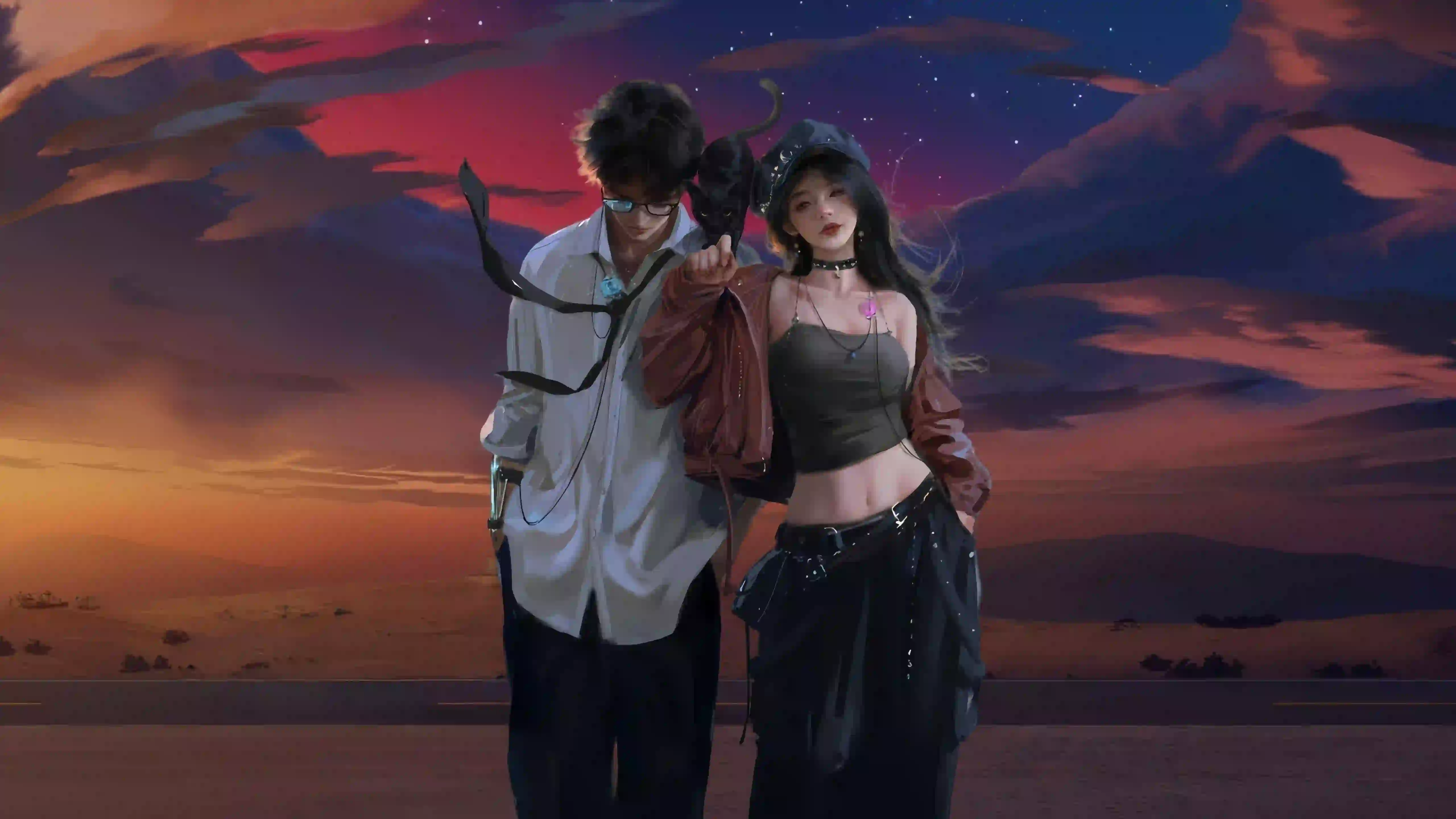 wlop 情侣 唯美 恋爱的感觉