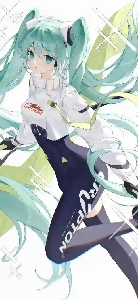 动漫女孩 二次元 初音未来 双马尾动漫女孩