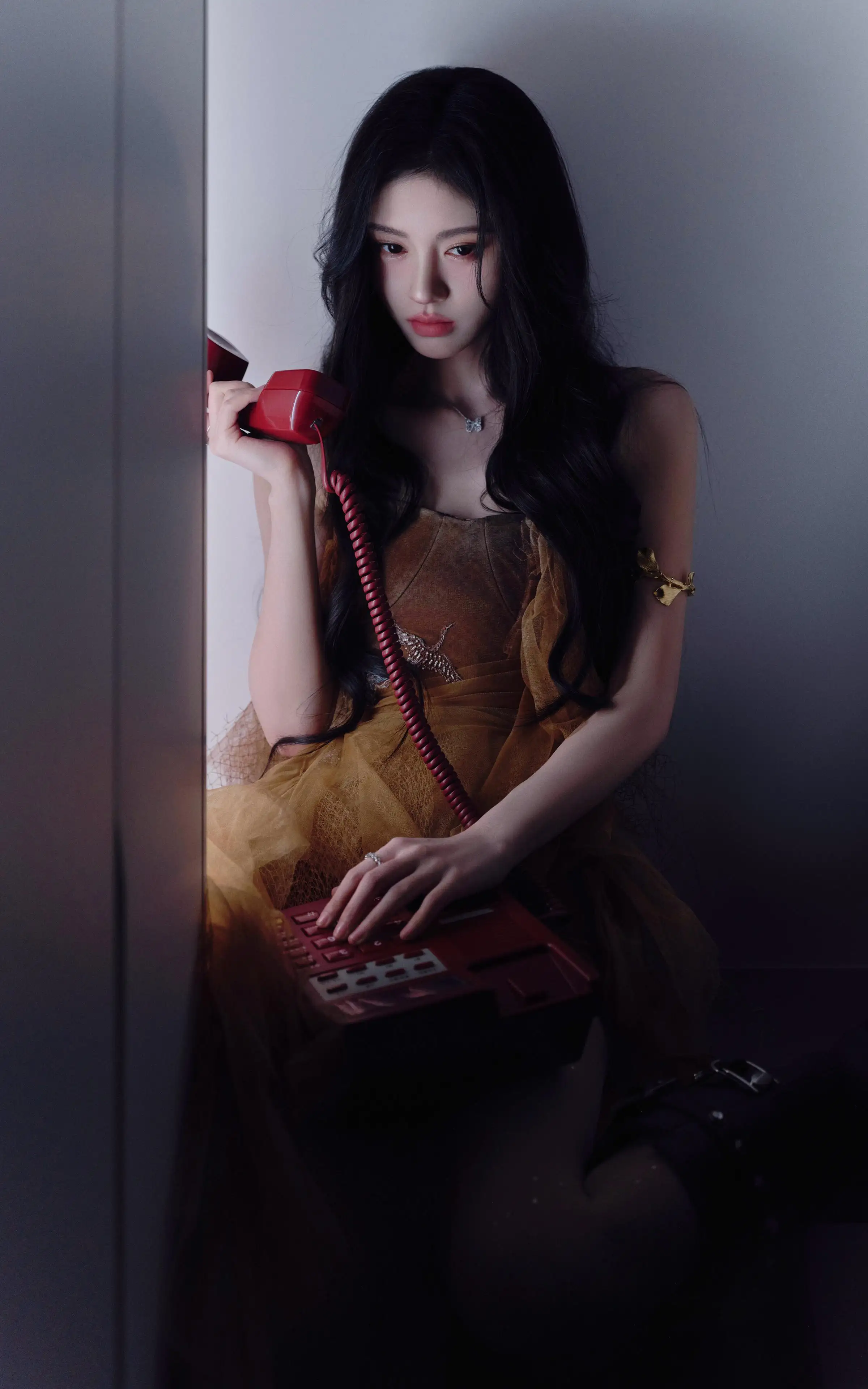 电话靓丽美女鞠婧祎4k手机壁纸