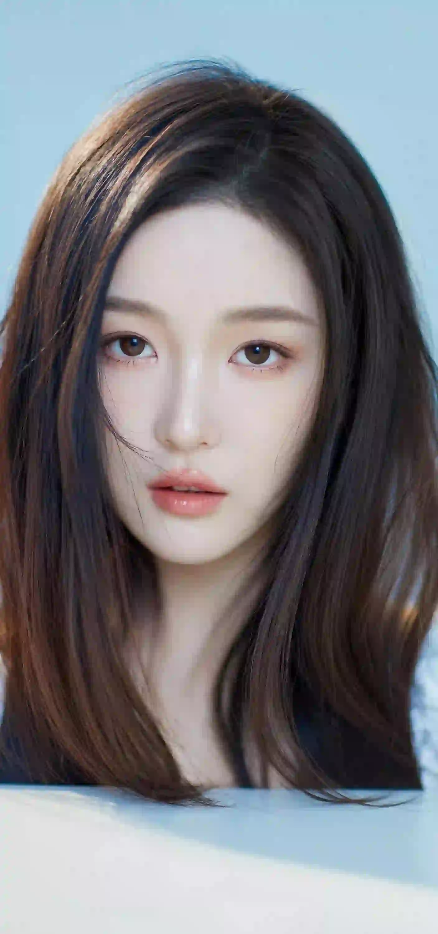 长发美女 特写 美女