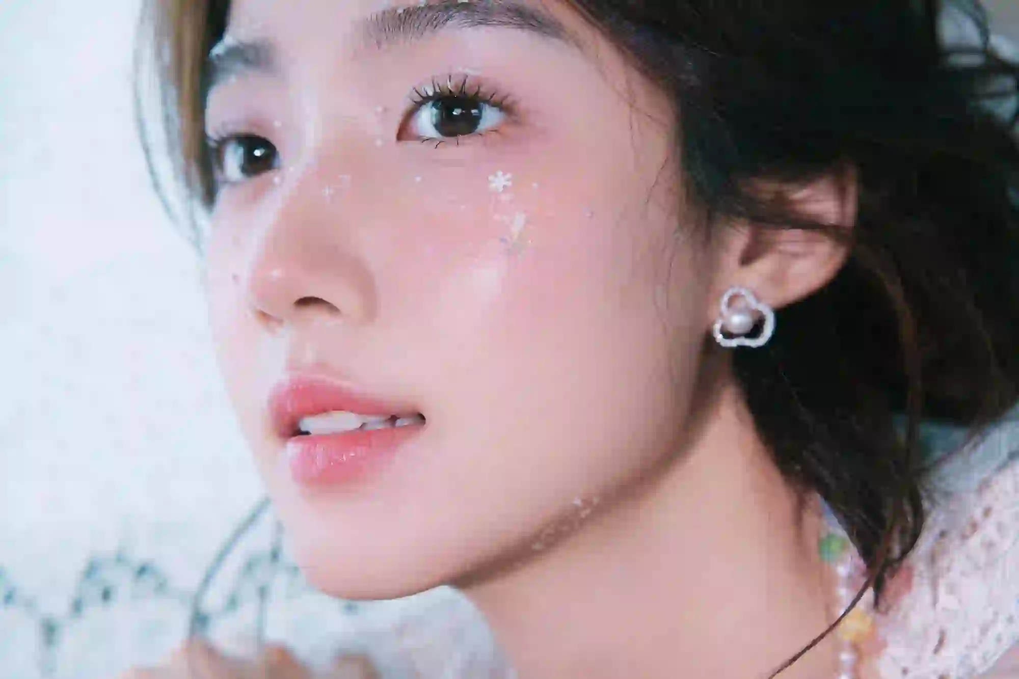 卢昱晓 长发清纯美女 写真 清纯