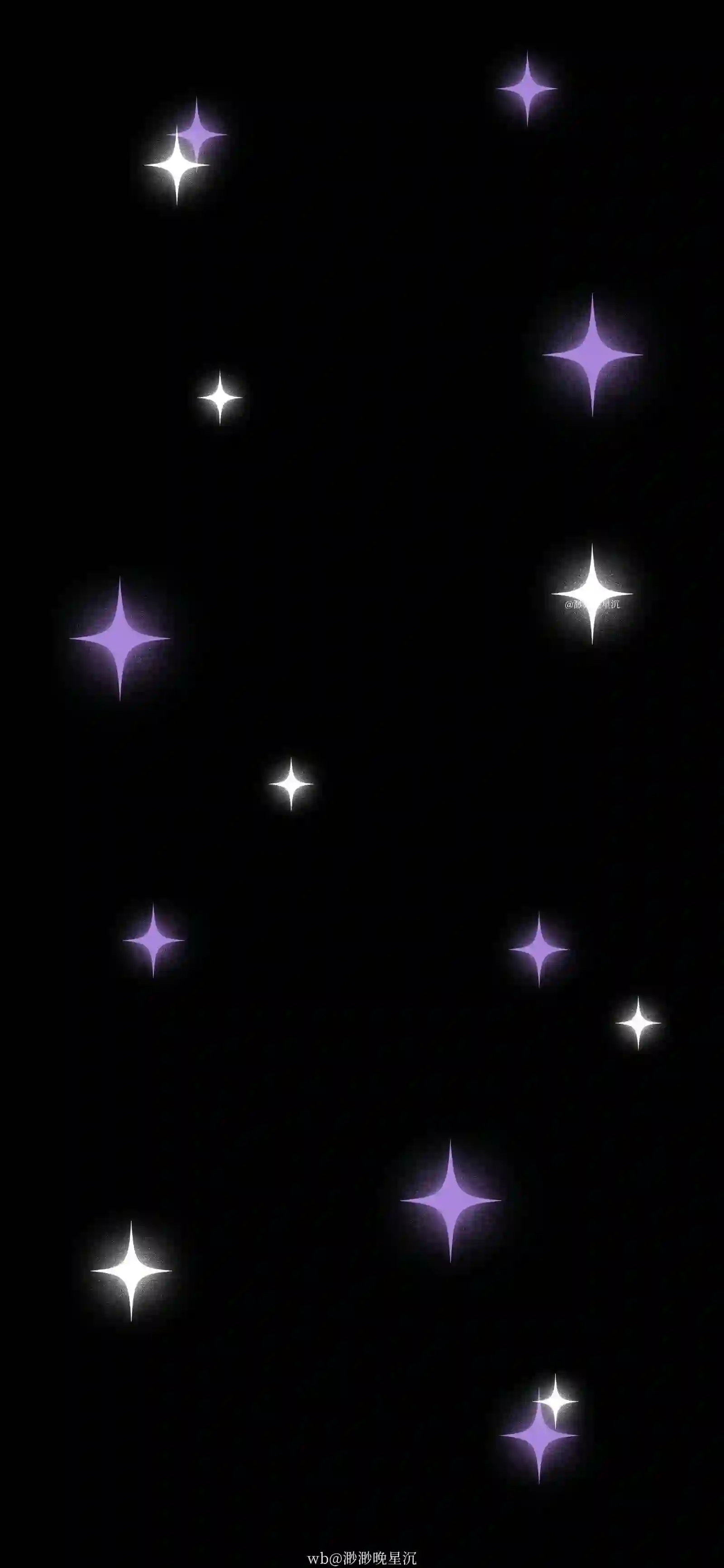 星空 紫色 梦幻 壁纸