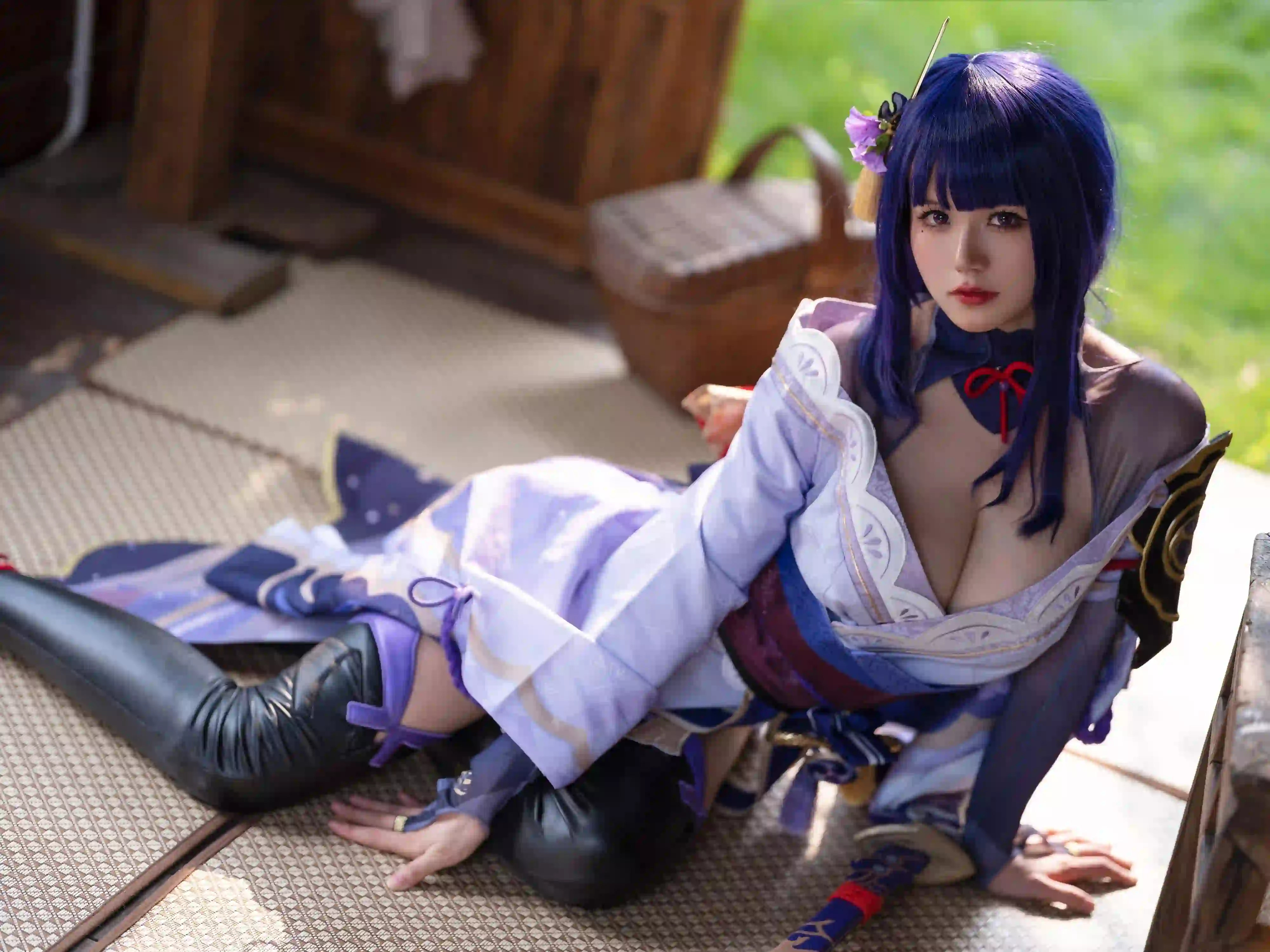 原神角色 cosplay 长发美女 