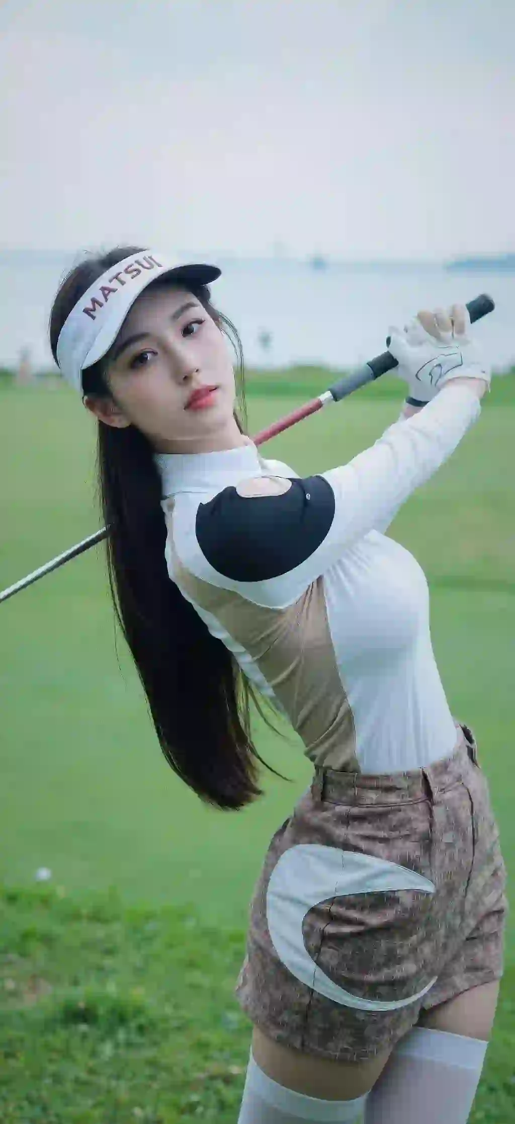 长发美女 运动