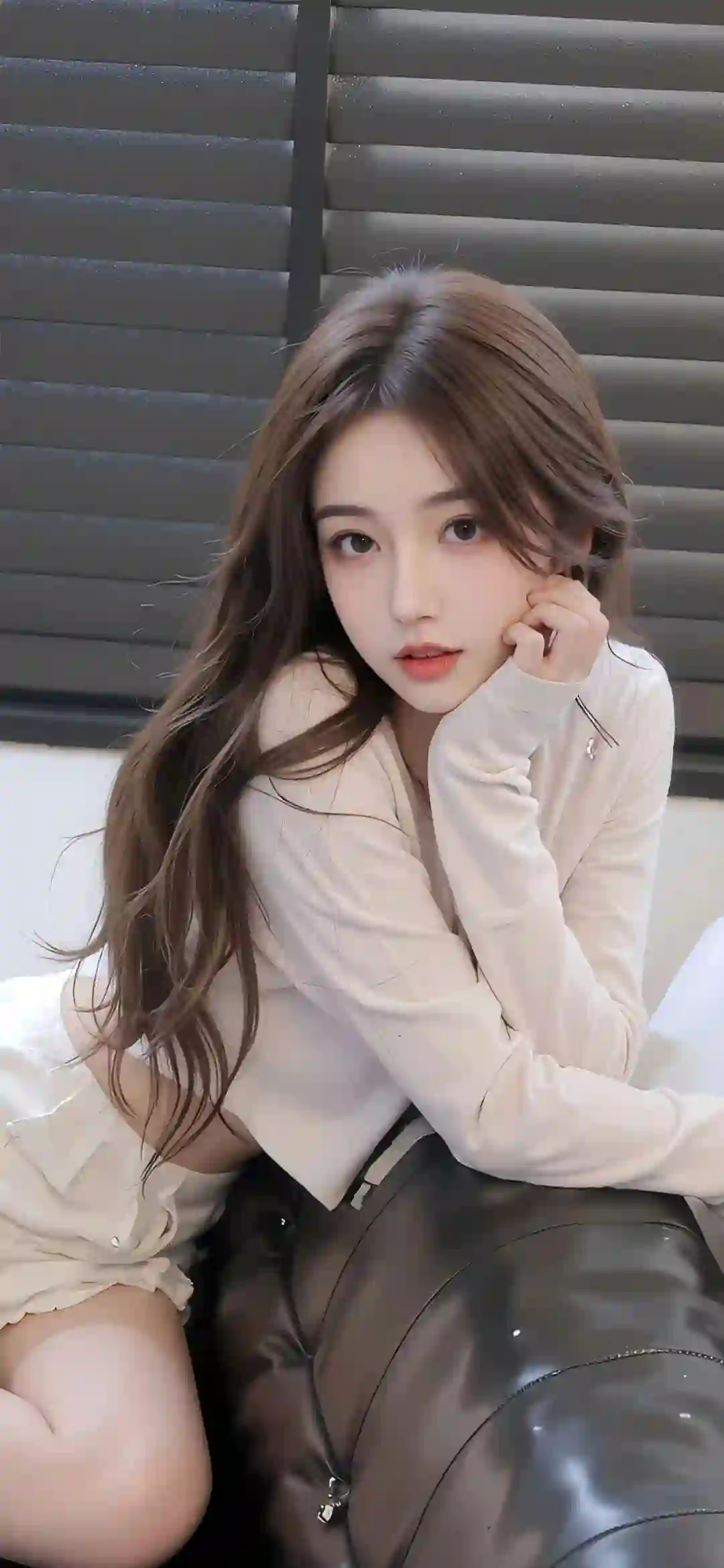 白衫少女 窗边静坐 清纯美女 柔美写真