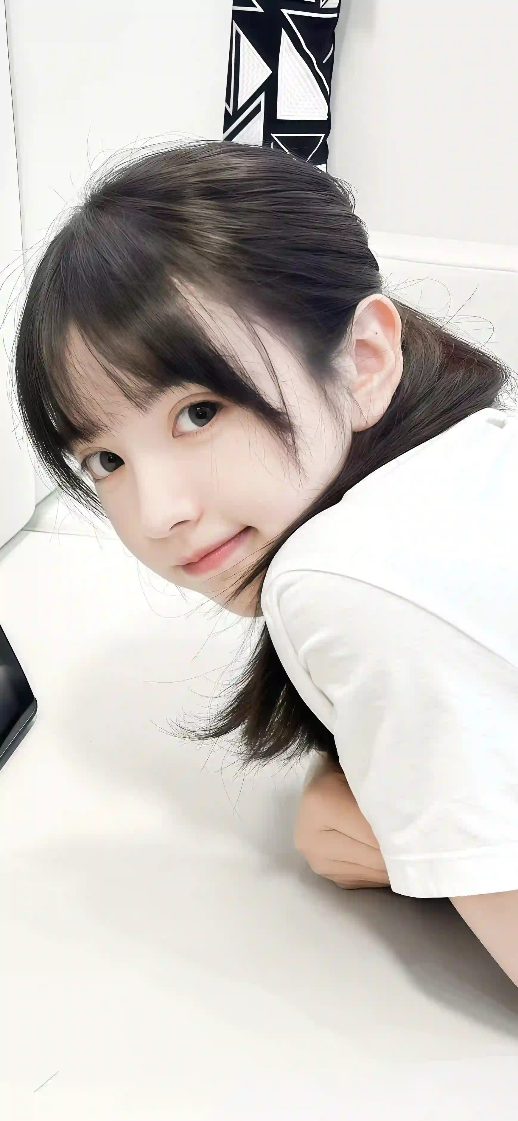 可爱女孩 长发女孩 居家写真 清纯美女