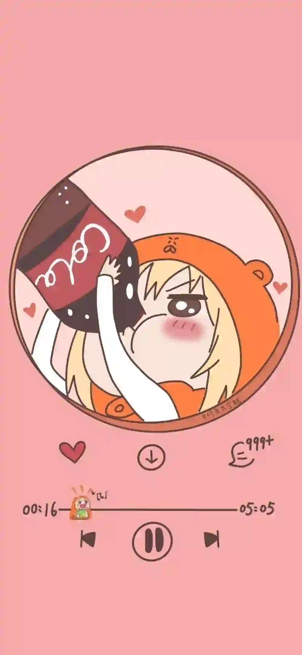 可爱壁纸 音乐播放器 