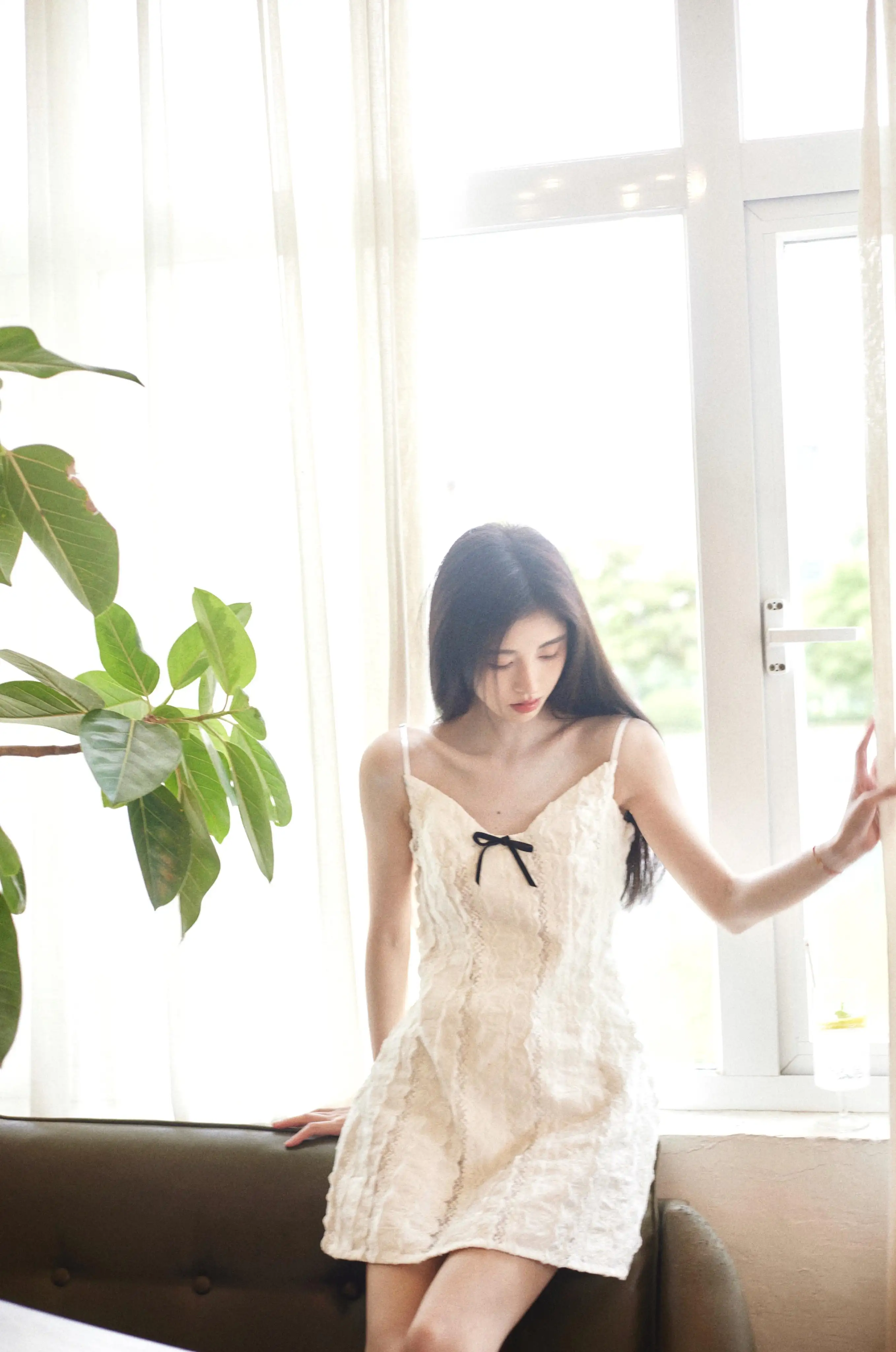 小清新美女 鞠婧祎 4k
