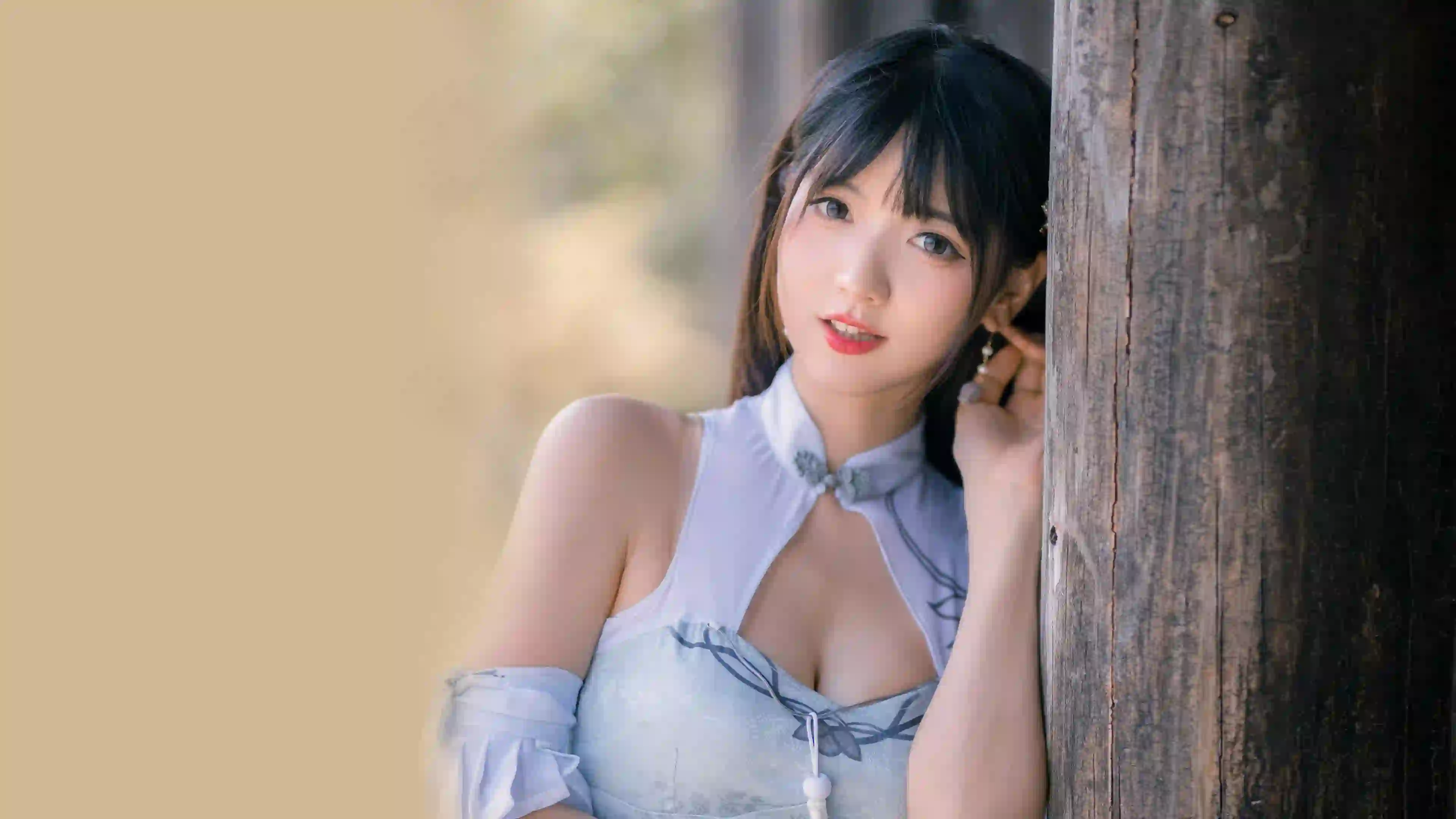 古风 汉服 长发美女 汉服穿搭 户外写真