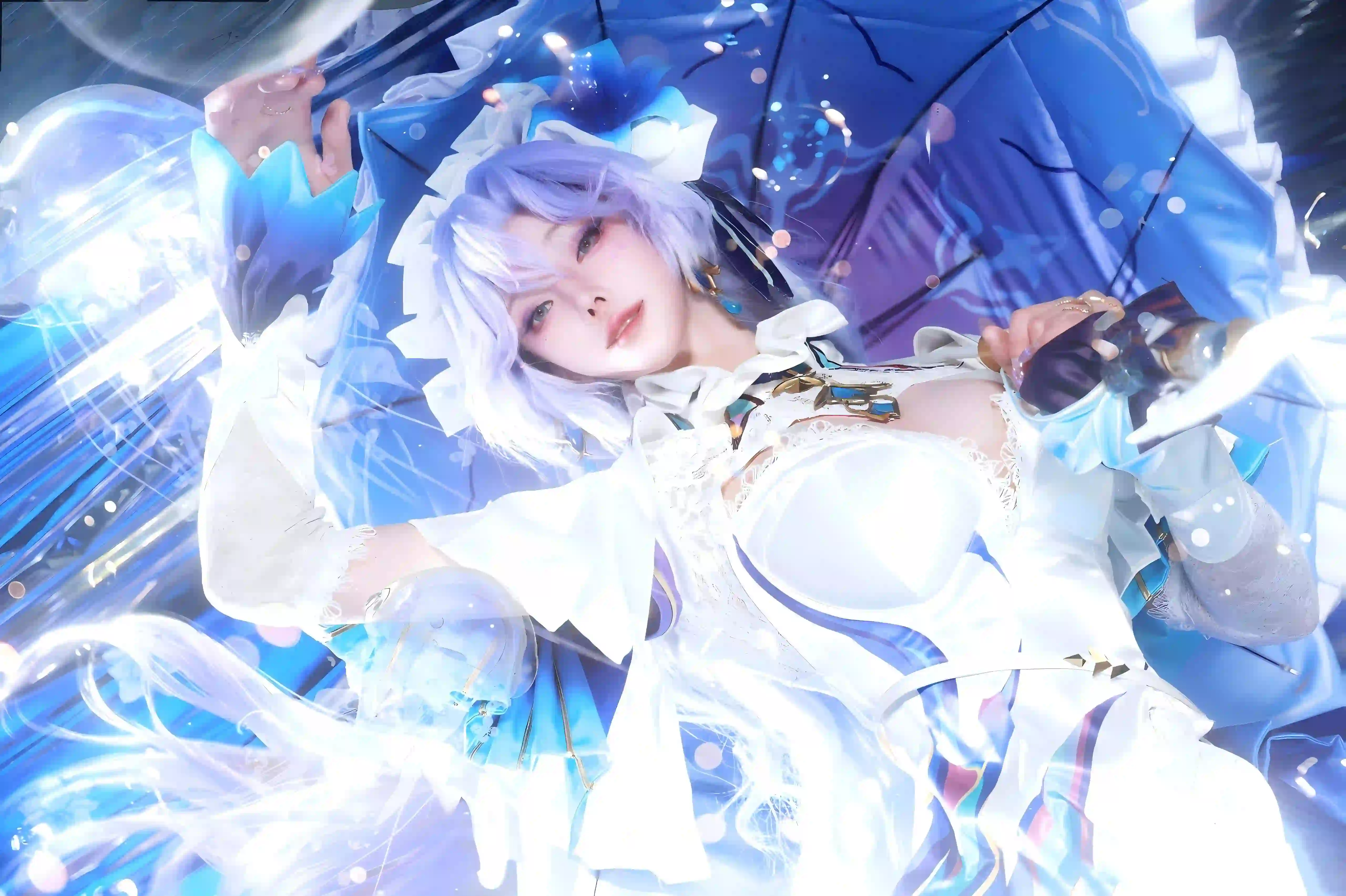 游戏角色 长发女孩 coser  性感美女
