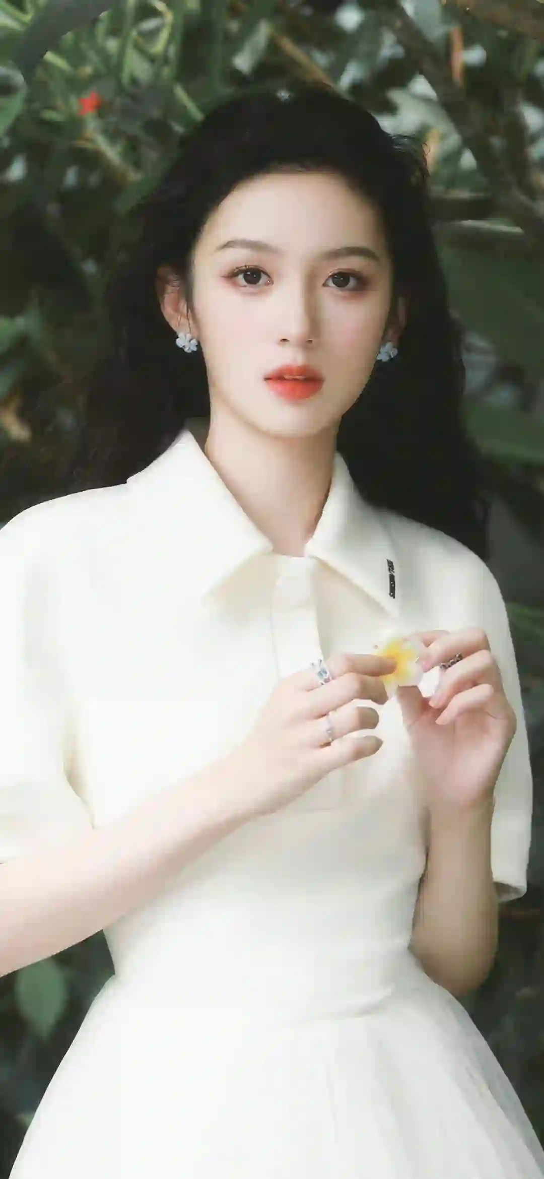 周也 白说长裙美女 清纯美女 唯美