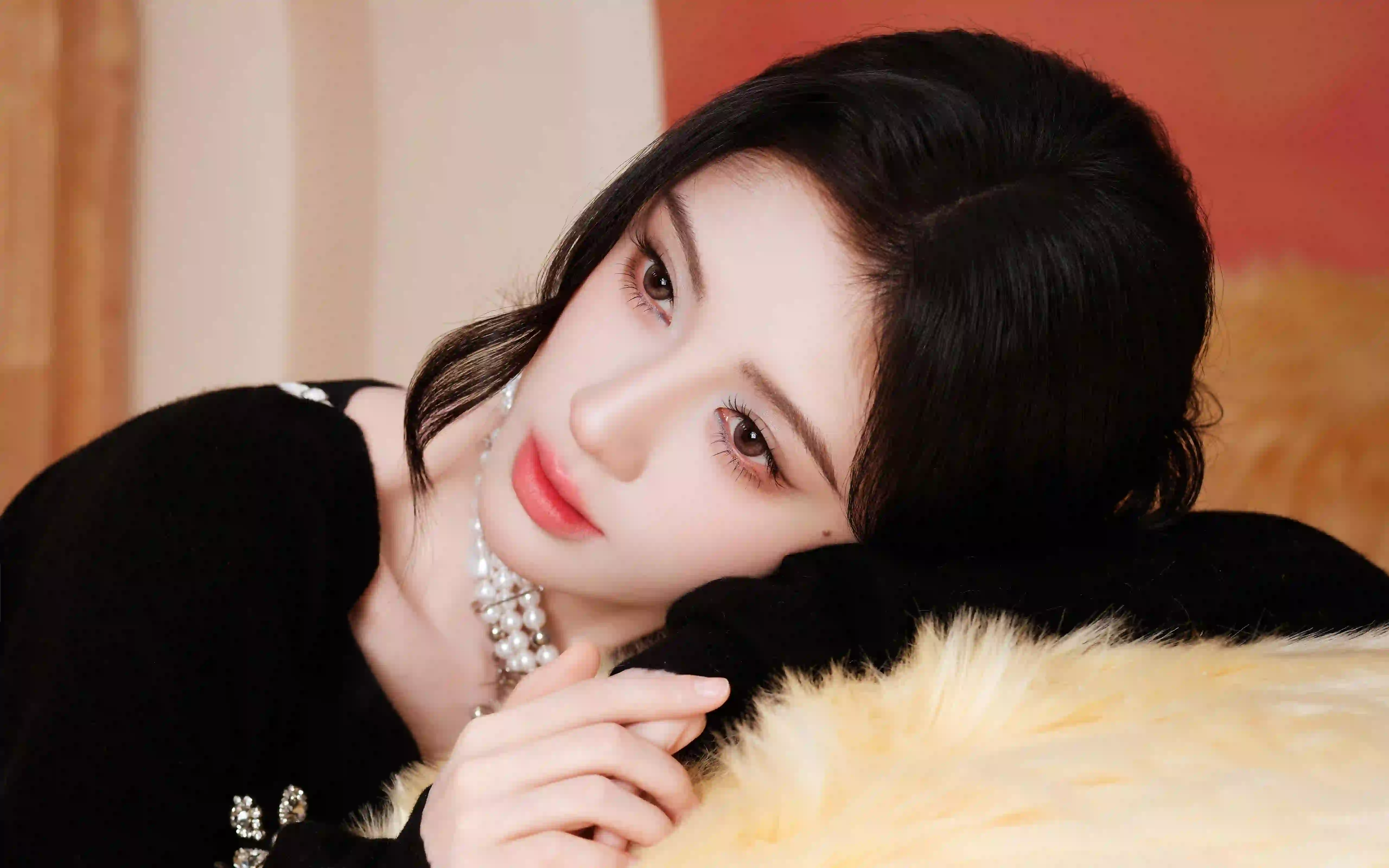 清纯美女演员 时装模特 鞠婧祎