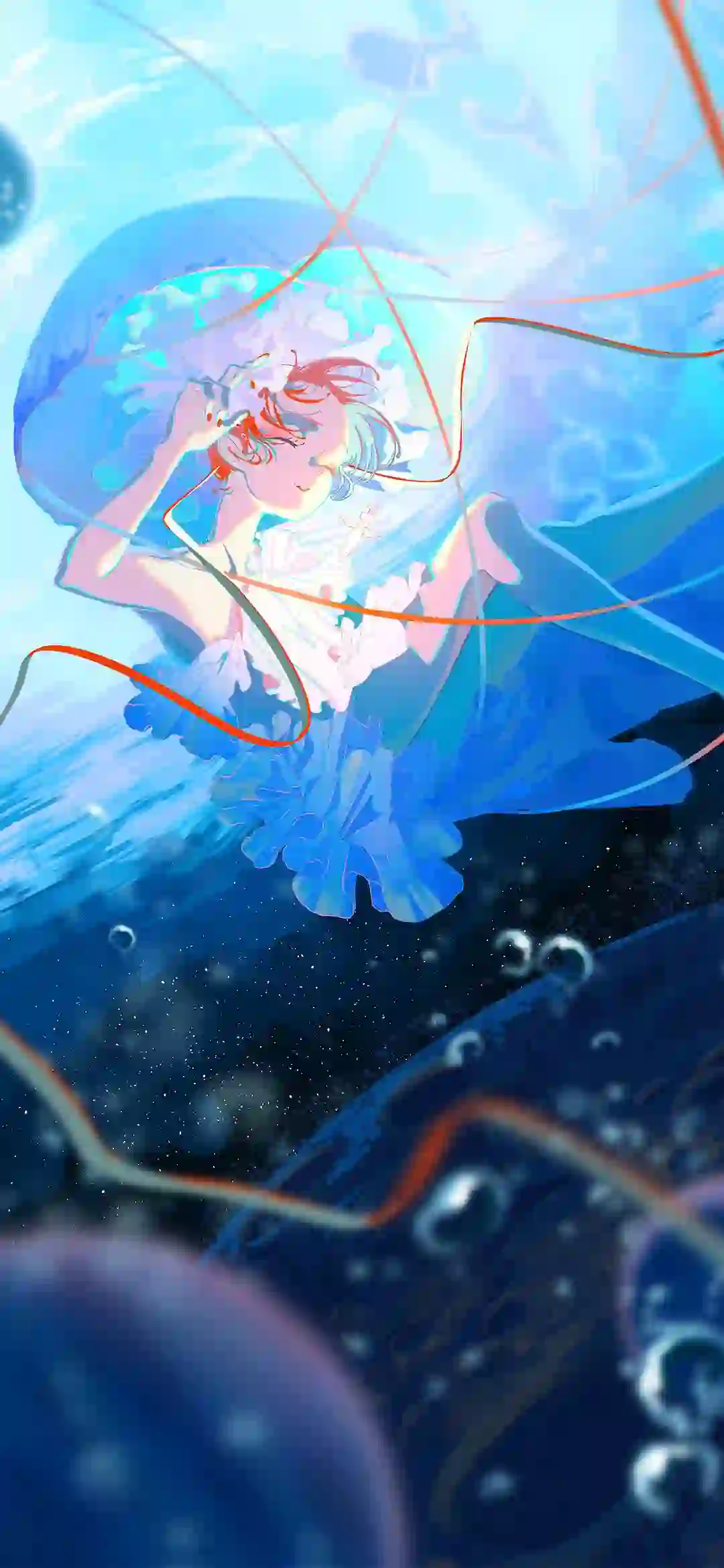 梦幻女孩 动漫 二次元女孩 意境