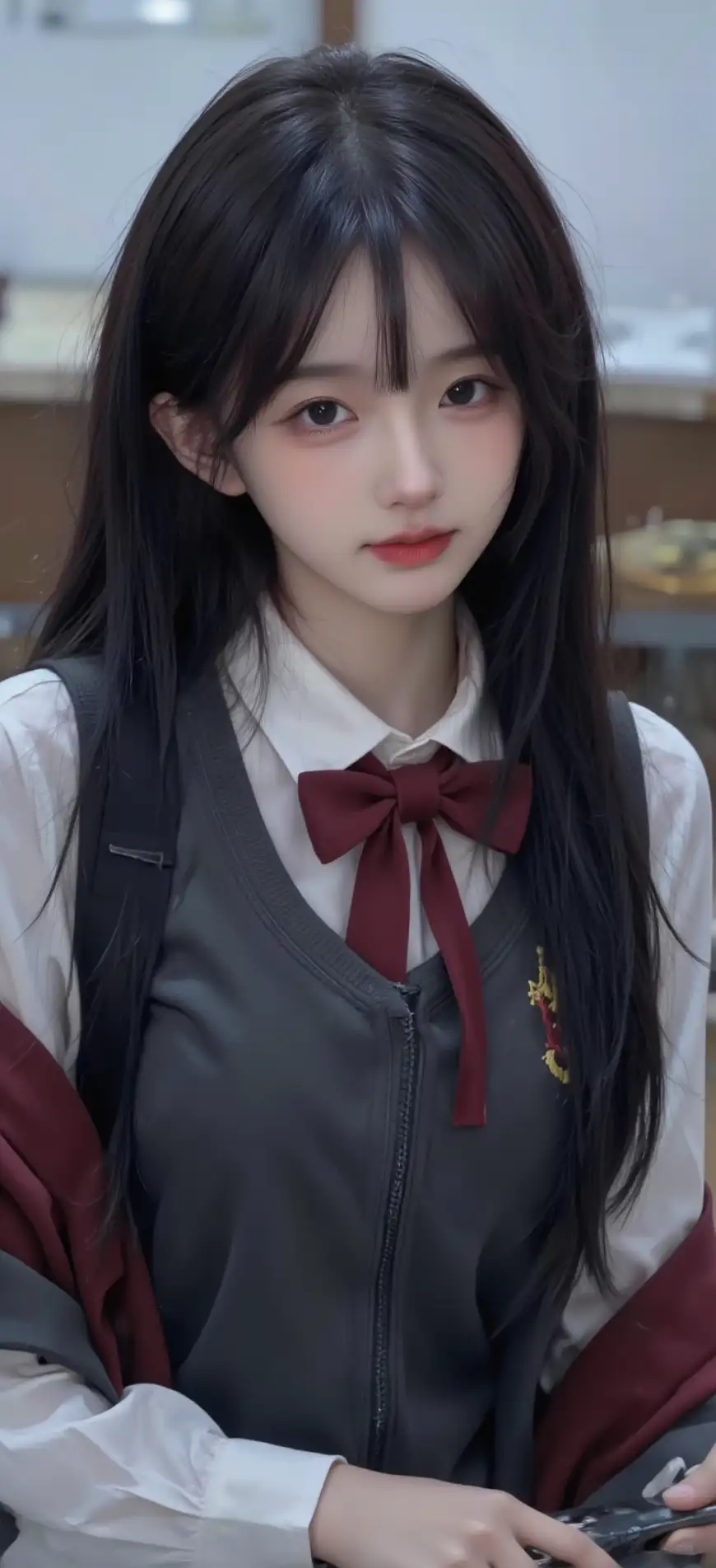 长发jk美女｜ai美女
