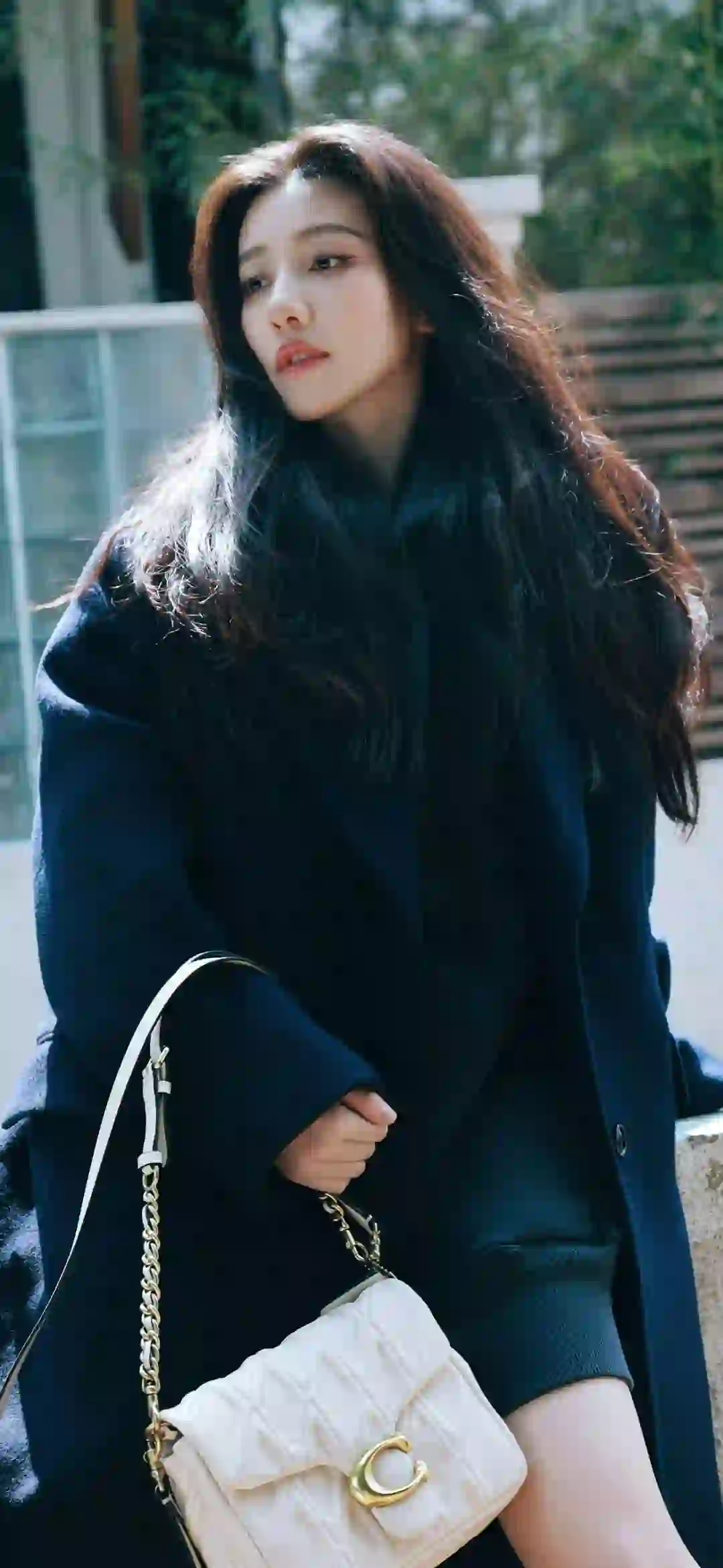 王鹤润 时尚穿搭美女 