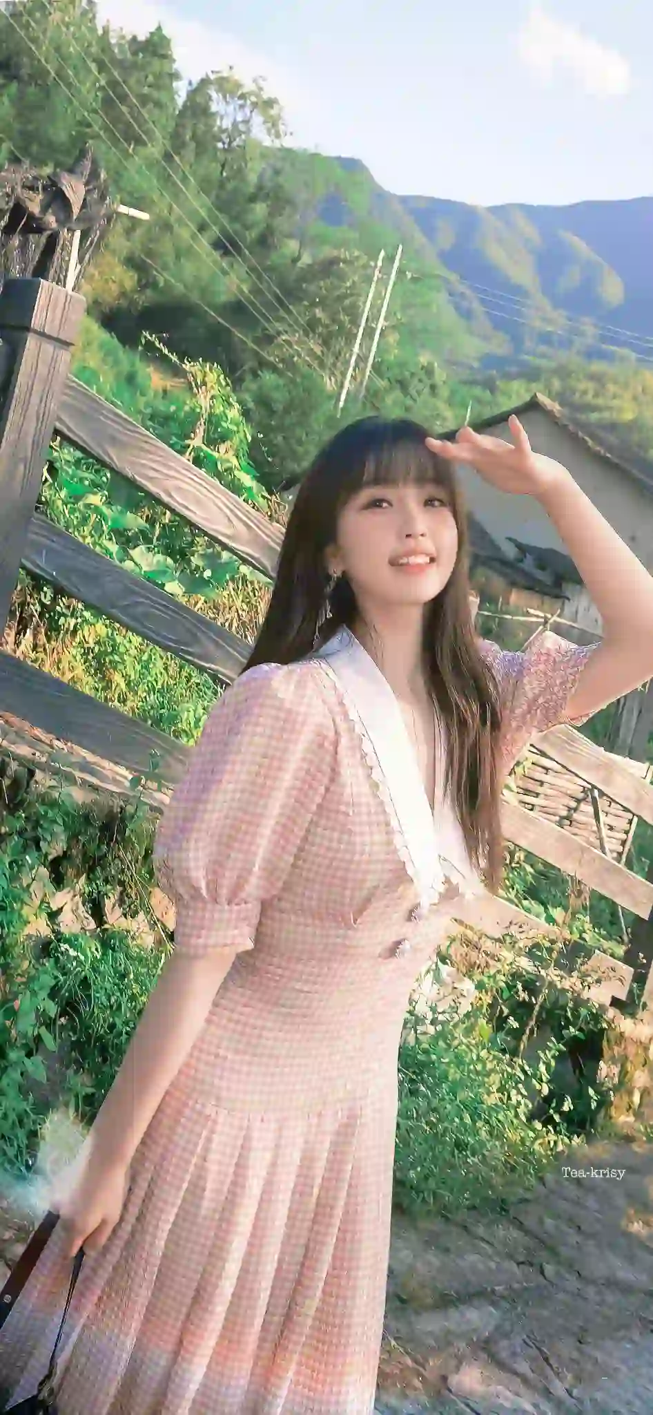 甜美女孩 虞书欣 长发女孩