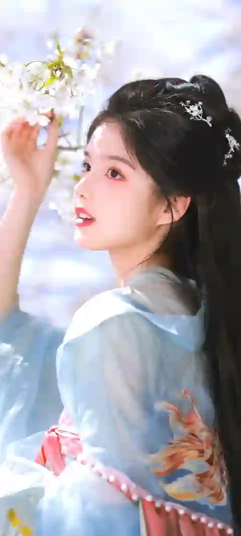 长发美女 清纯 甜美 可爱 艾米 甜美 微笑 