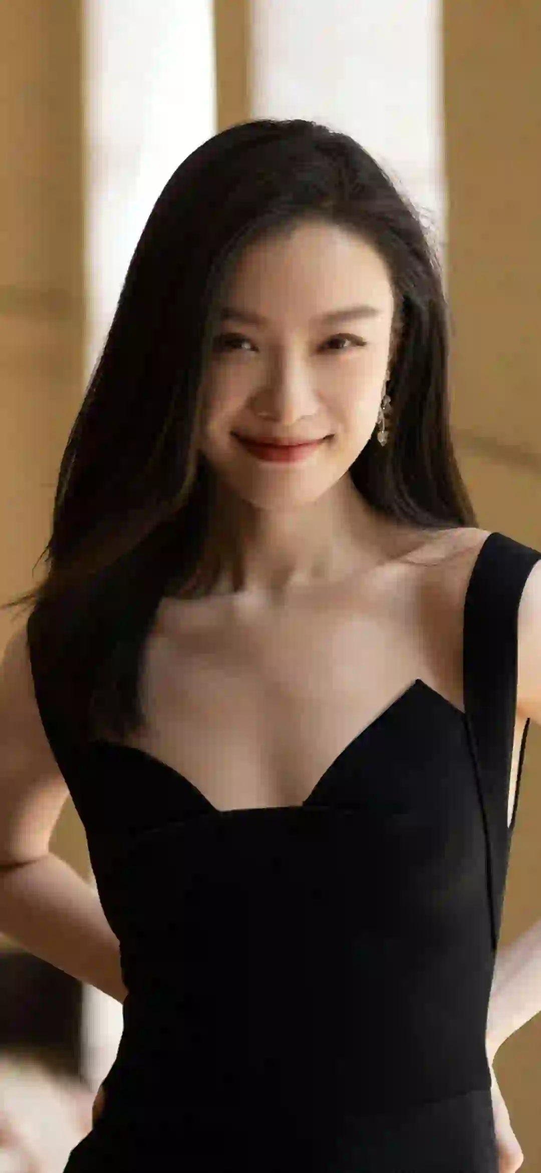 性感美女明星 倪妮 微笑 甜美