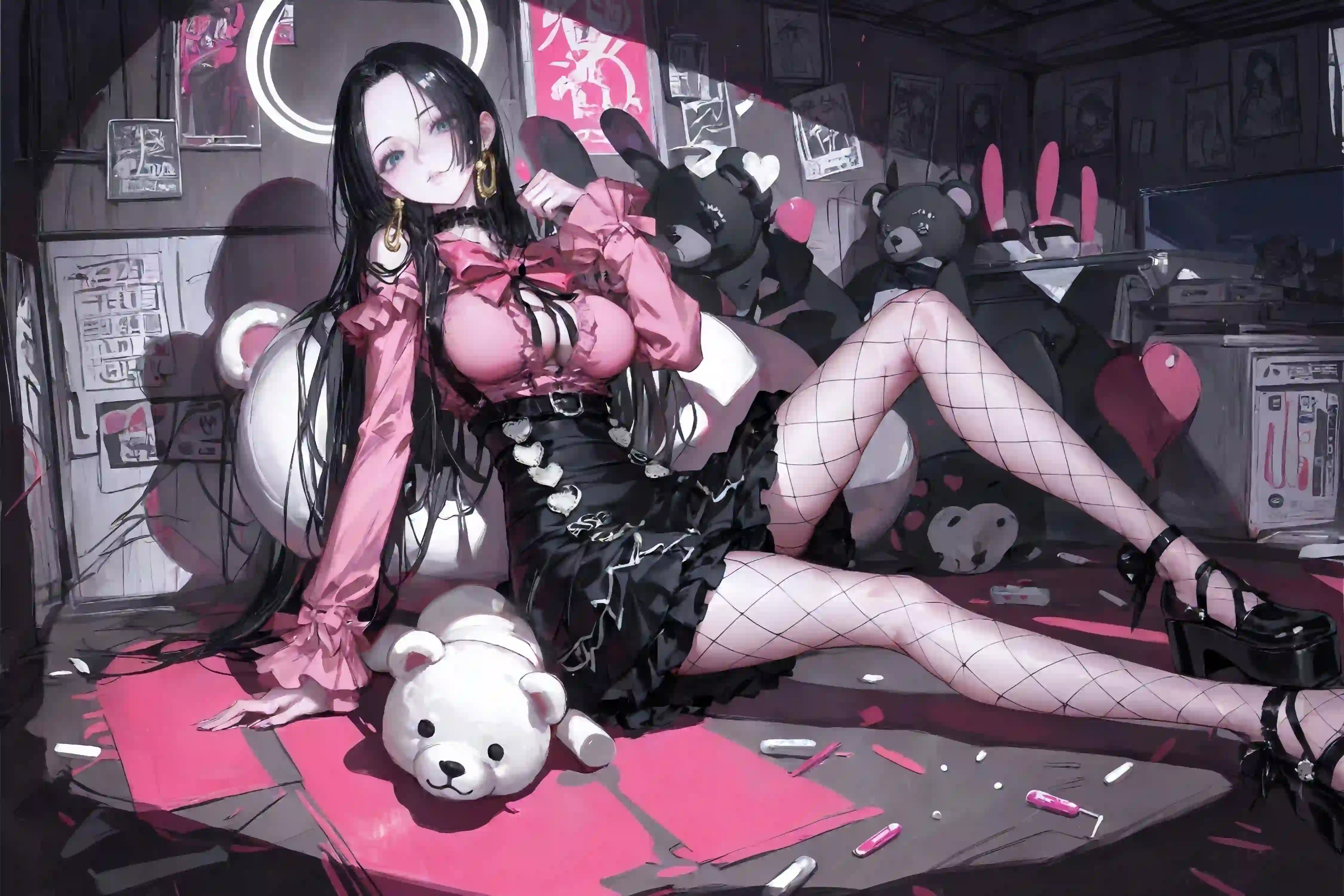 动漫女孩 二次元女孩 长腿美女 