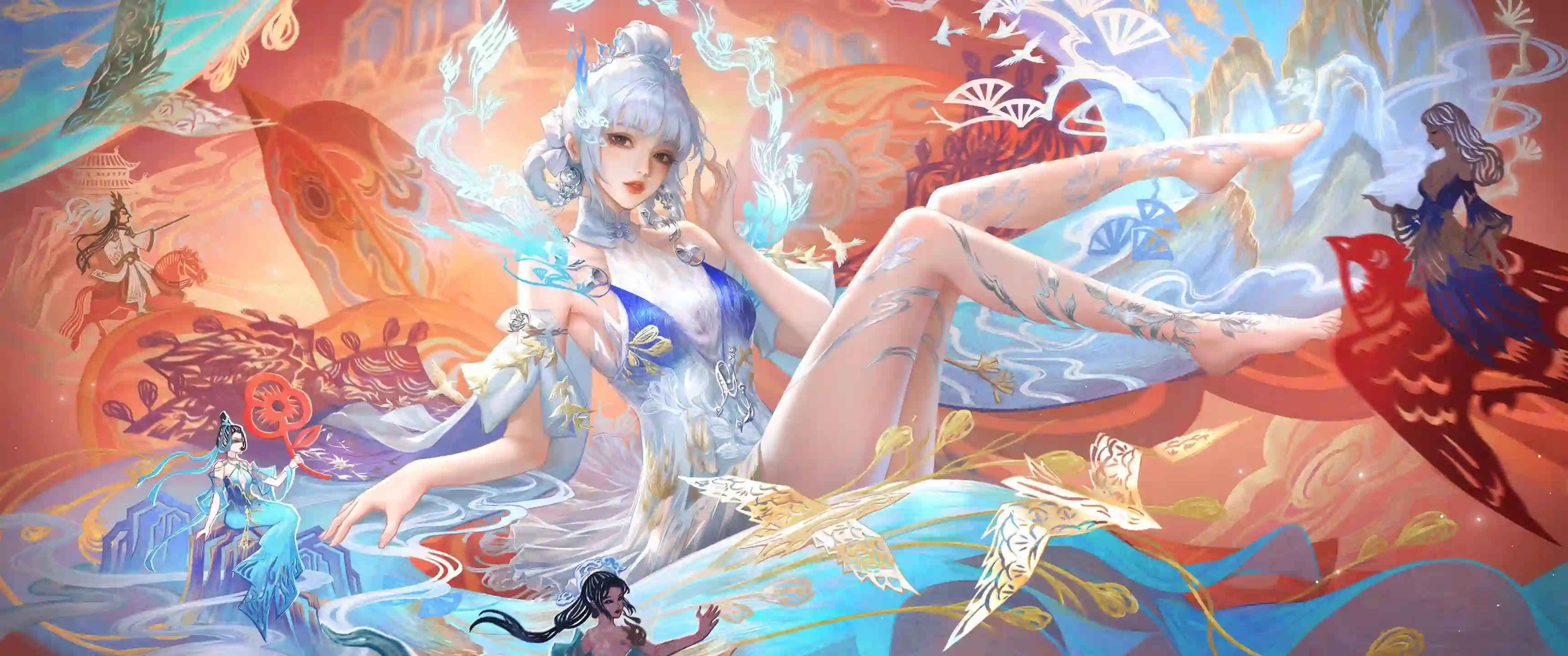 《永劫无间》国风 国潮风 游戏美女