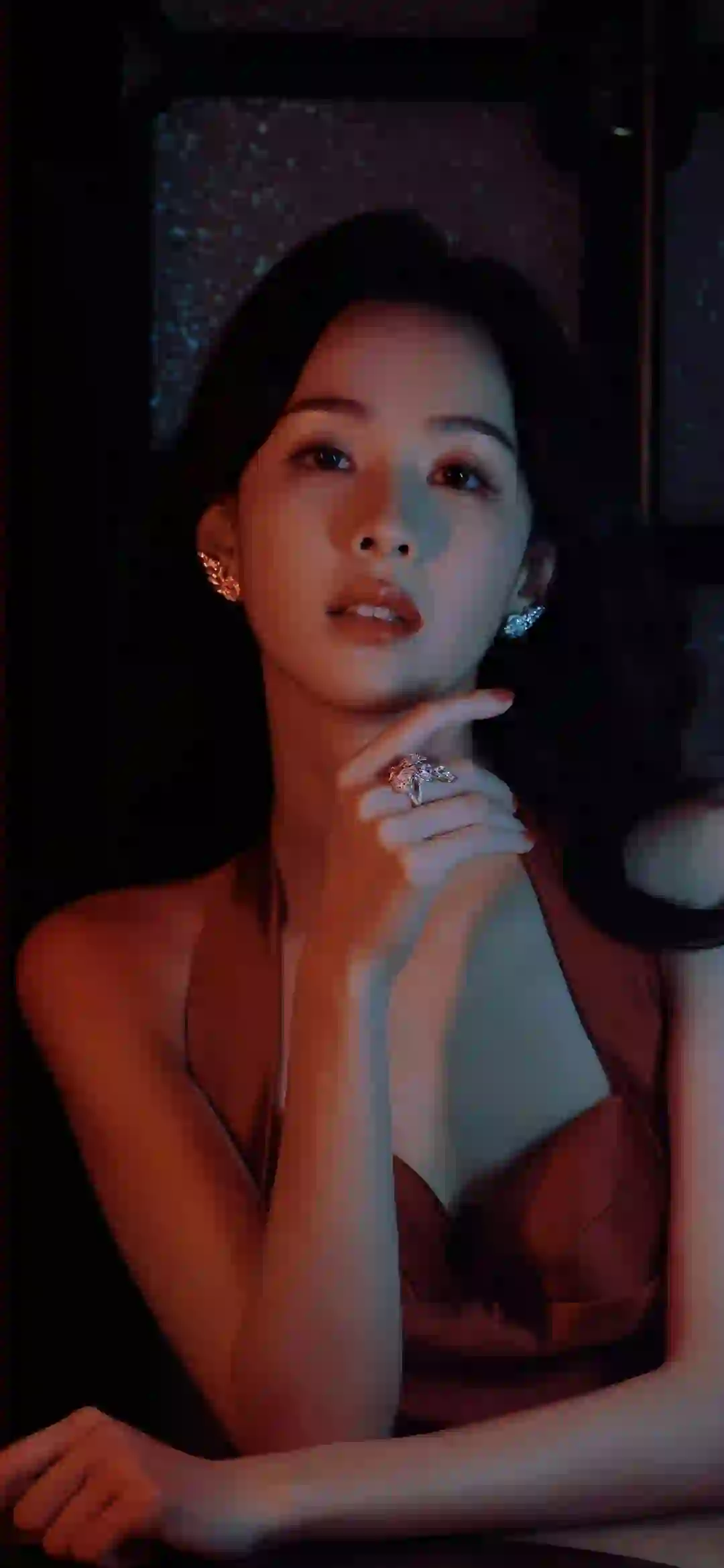 陈都灵 性感美女 光影 
