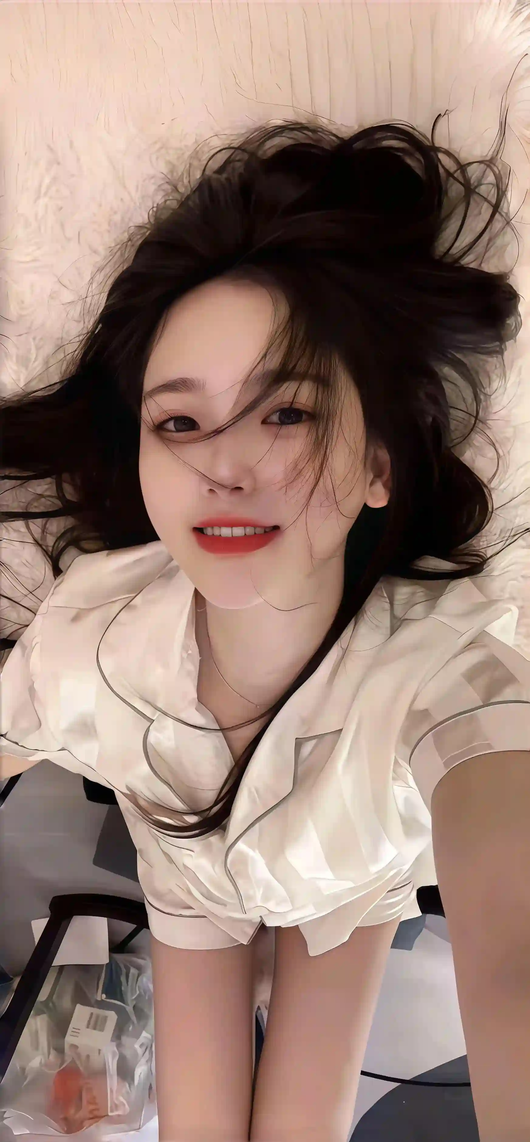 长发清纯美女 长腿美女 居家写真 性感