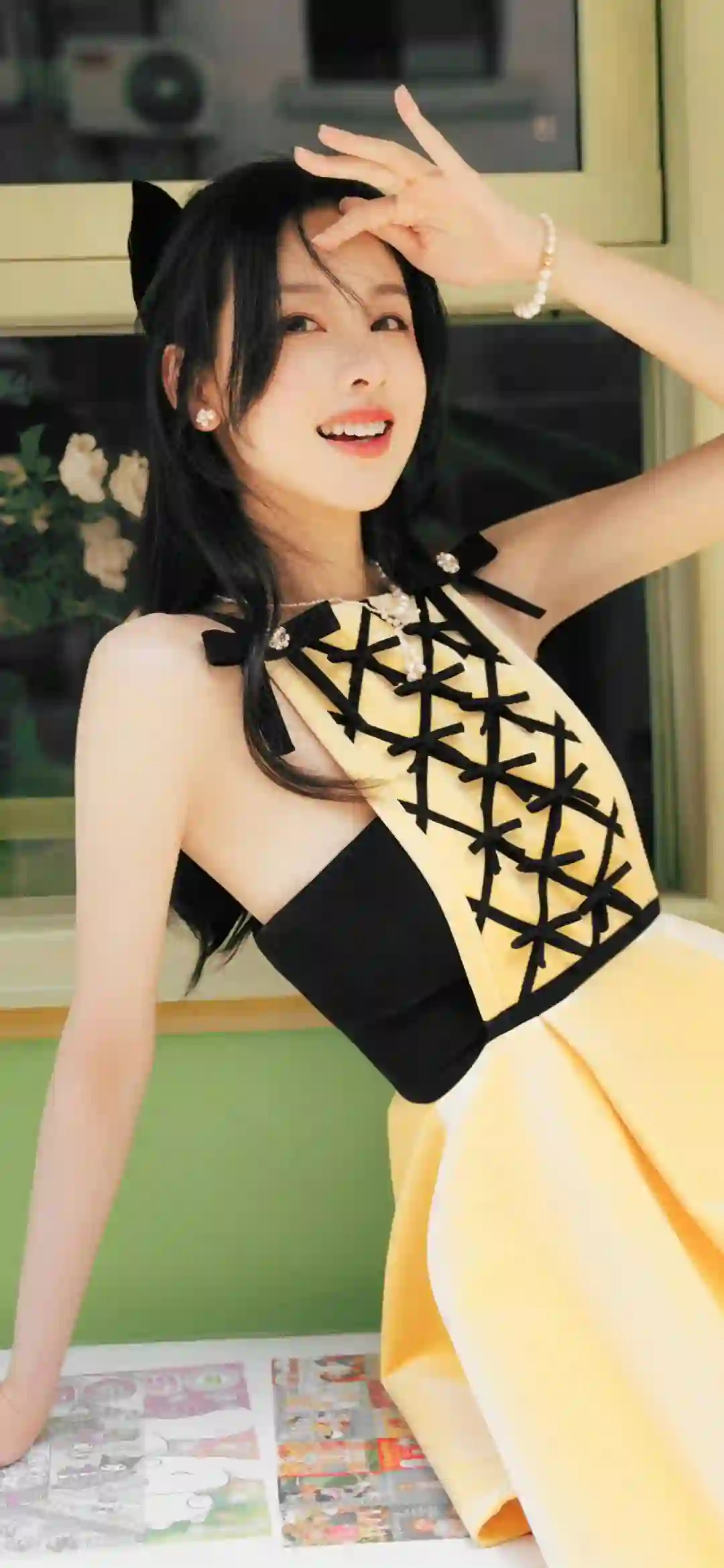 微笑 甜美女孩 陈都灵