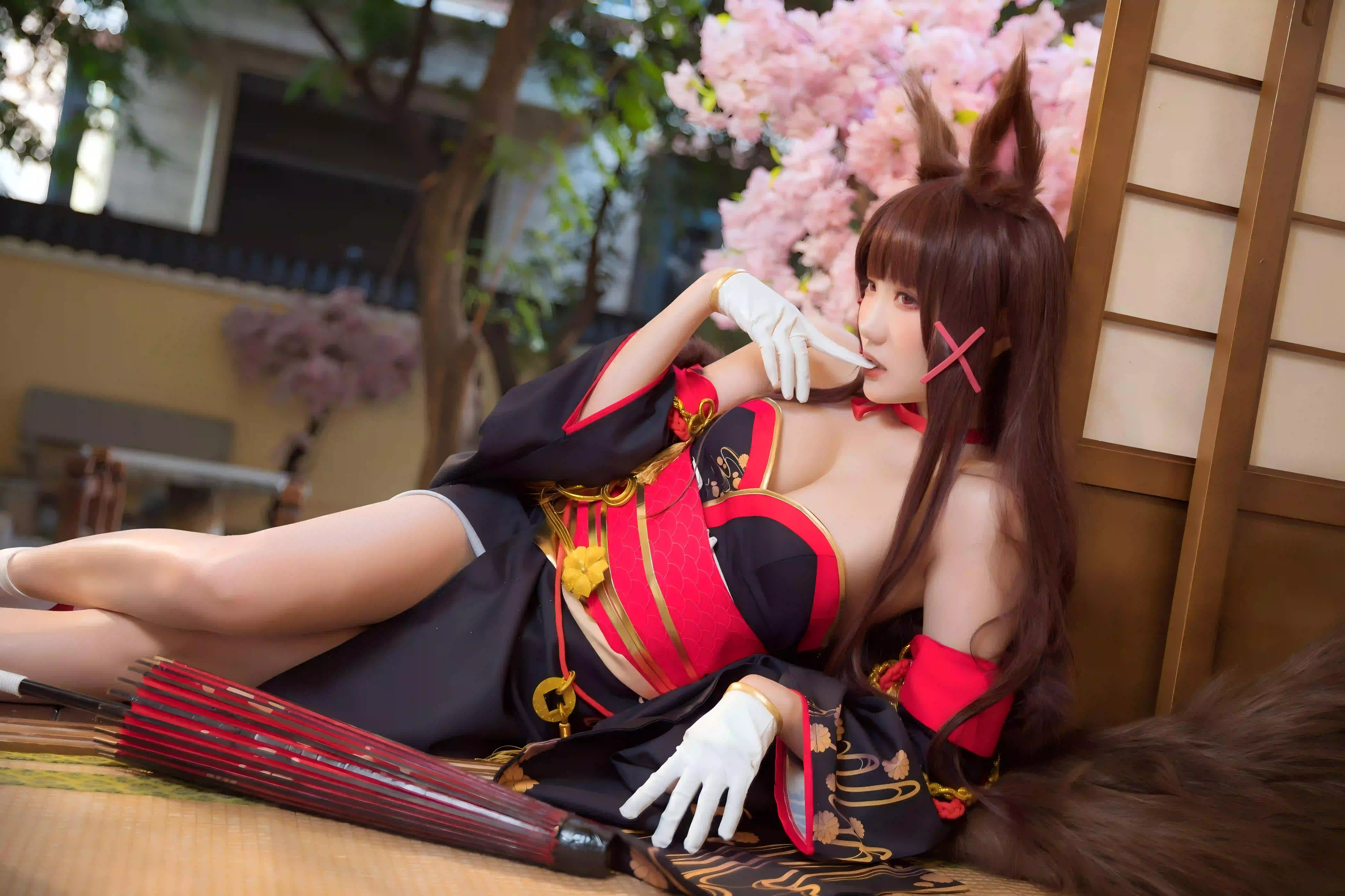 日式风格 和风 抹胸 性感美女 长腿美女