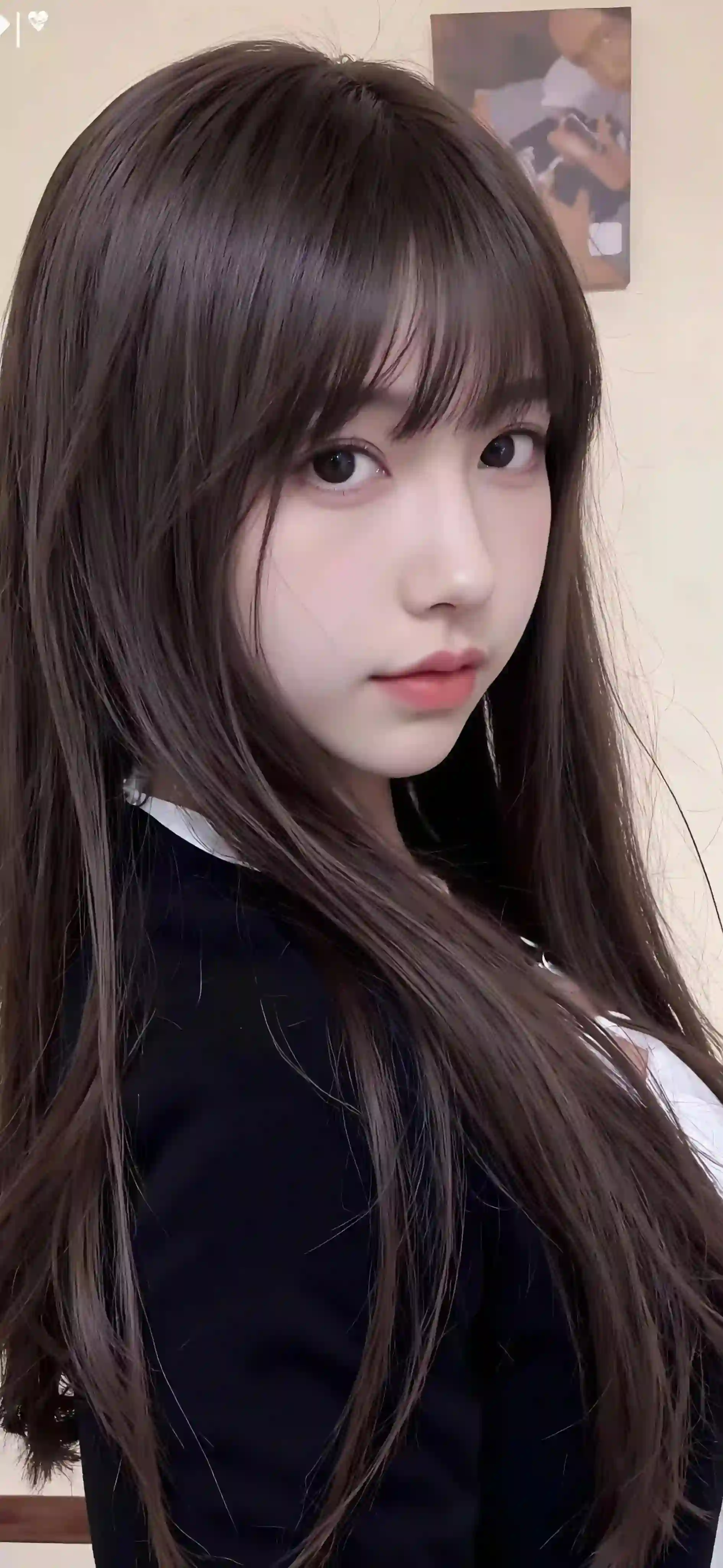 长发清纯美女 