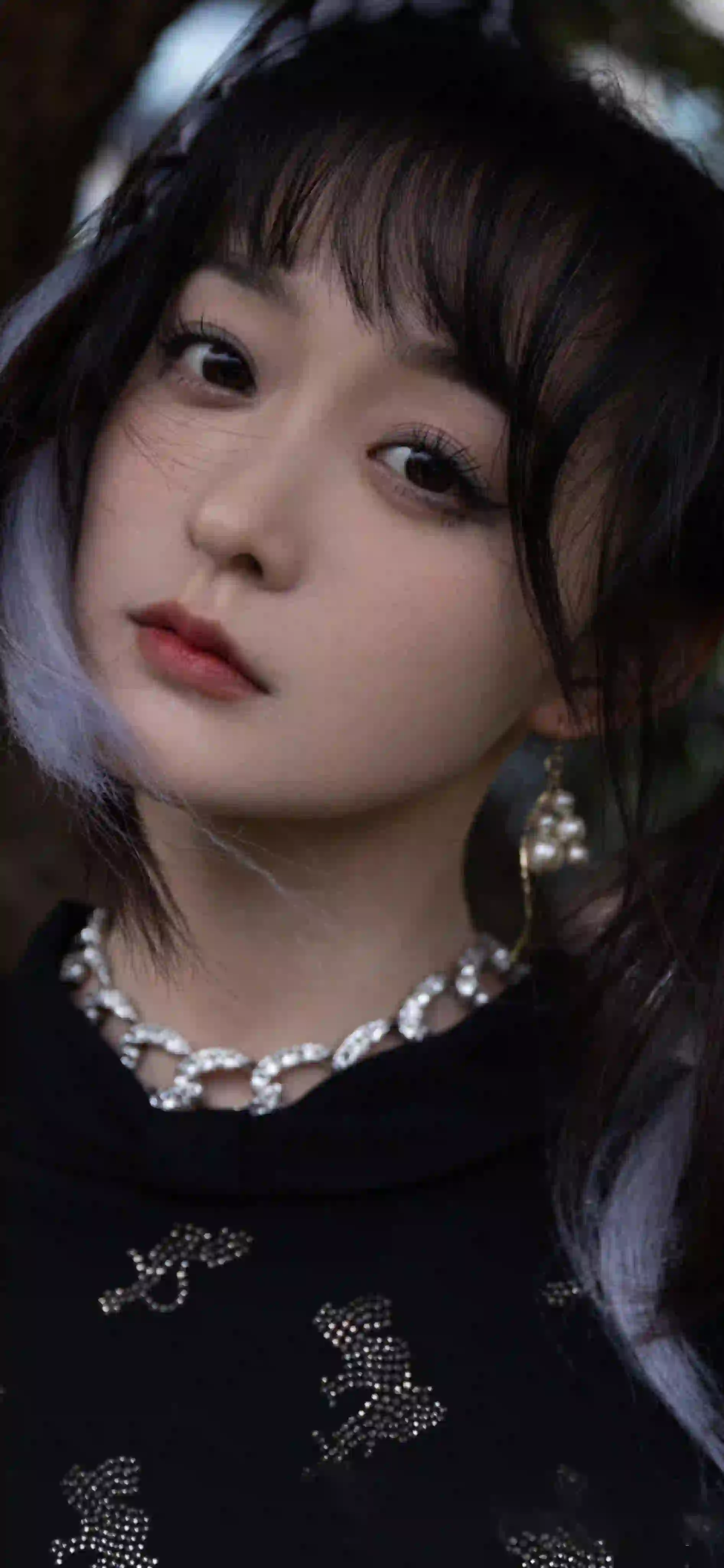 美女明星 何泓姗  酷酷